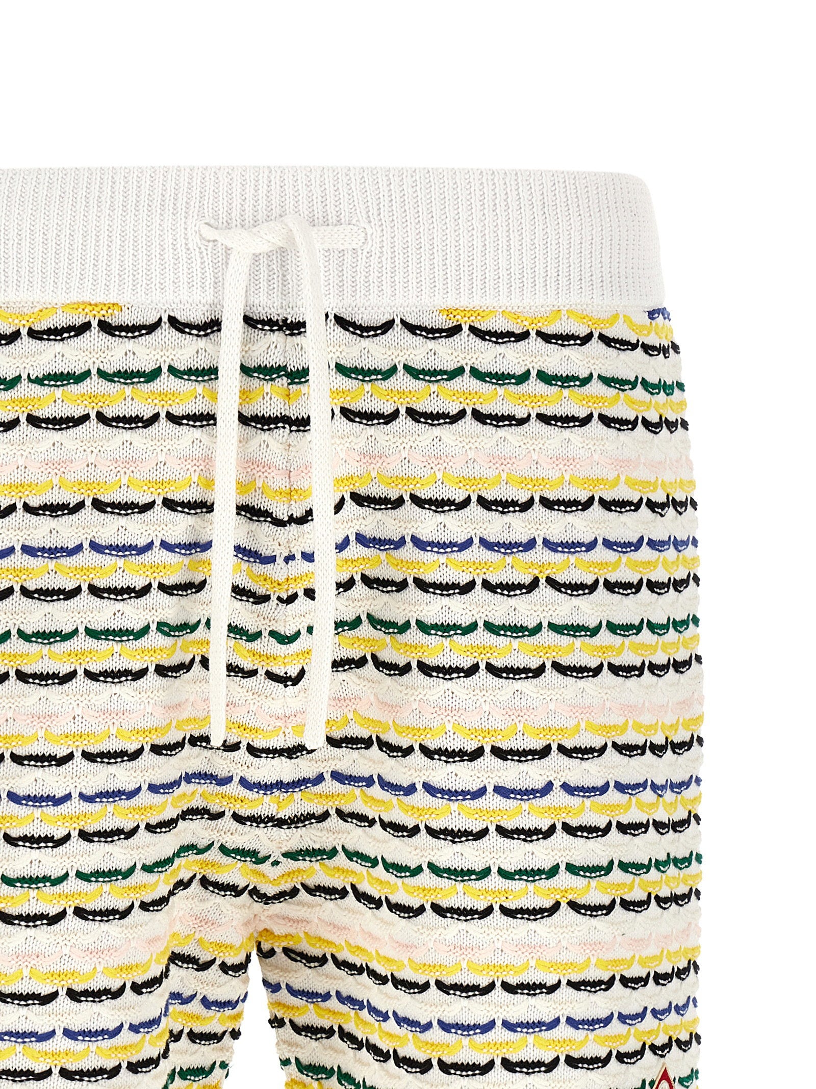 Casablanca Tuck Stitch Bermuda Shorts – 100% cotton - view 3