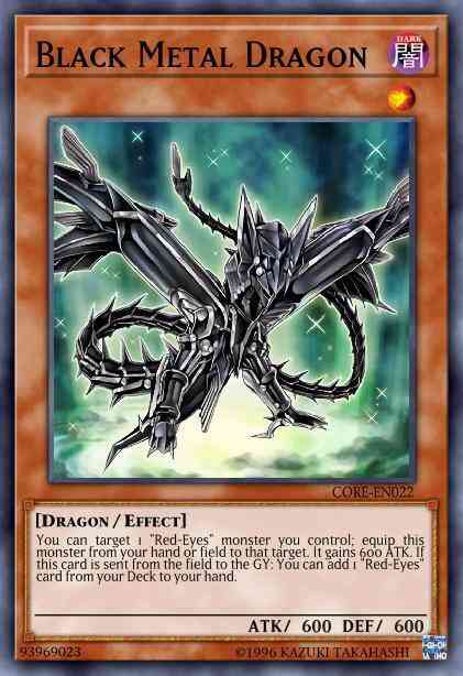 Yu-Gi-Oh! Black Metal Dragon - LDK2-ENJ06 - Common - 1st Edition