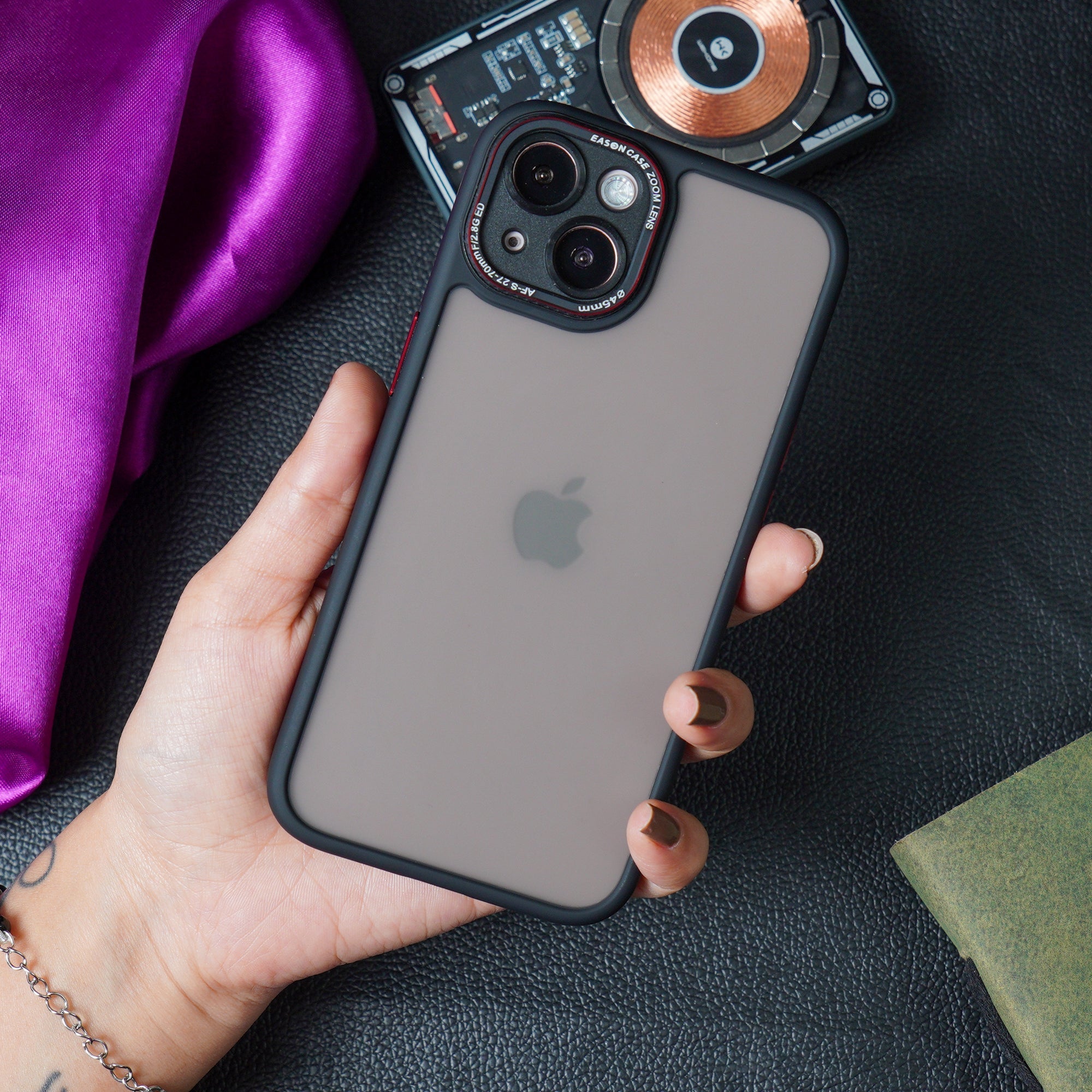 Apple iPhone 13 Series Luxury Matte Shockproof Armor Case - view 35