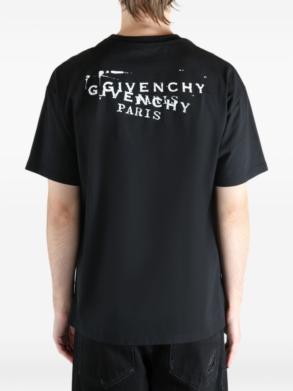 Givenchy Logo cotton t-shirt – 100% Cotton - view 2