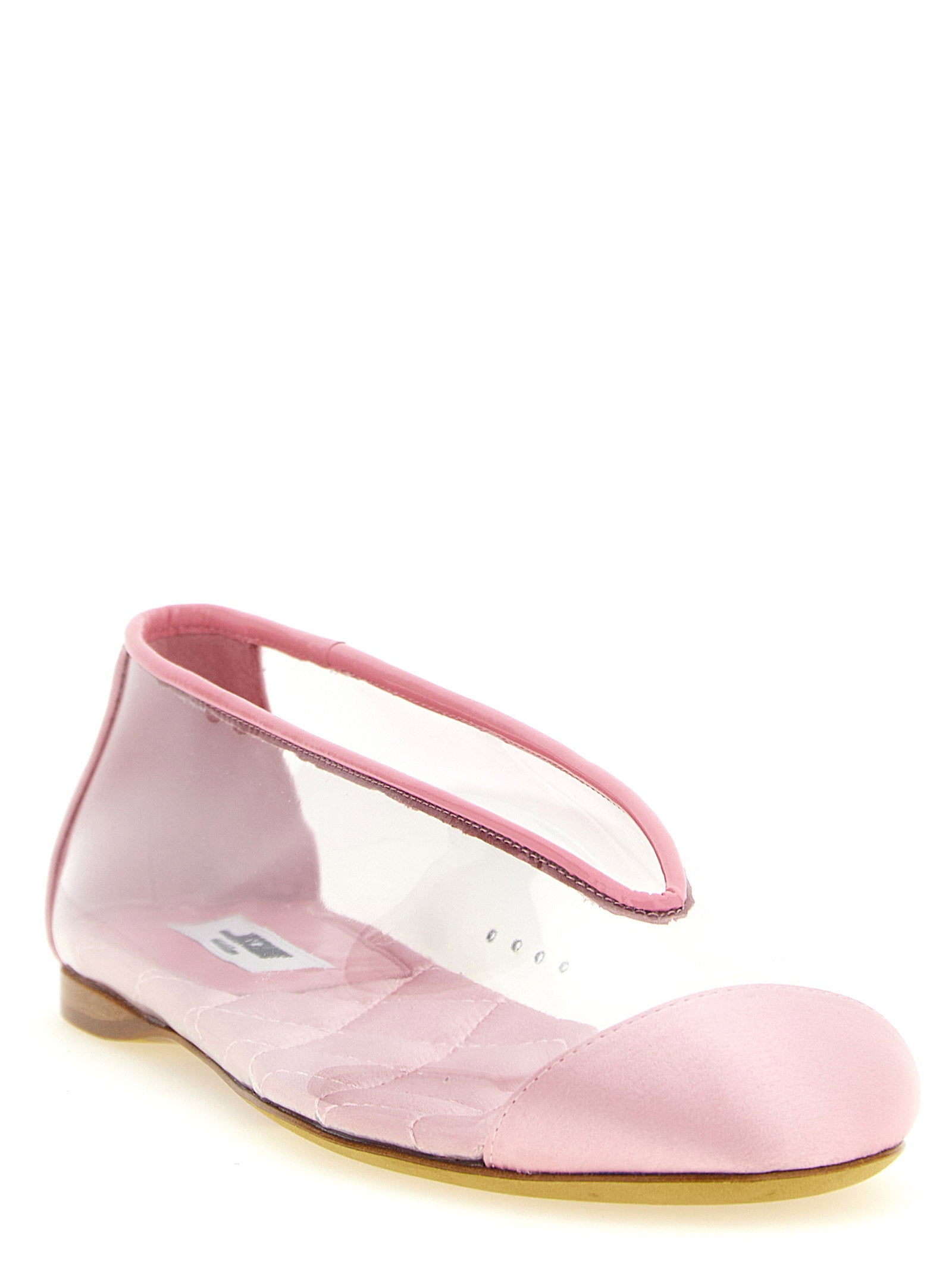 Moschino Pvc Ballet Flats – 90% pvc 8% vi 2% silk - view 2