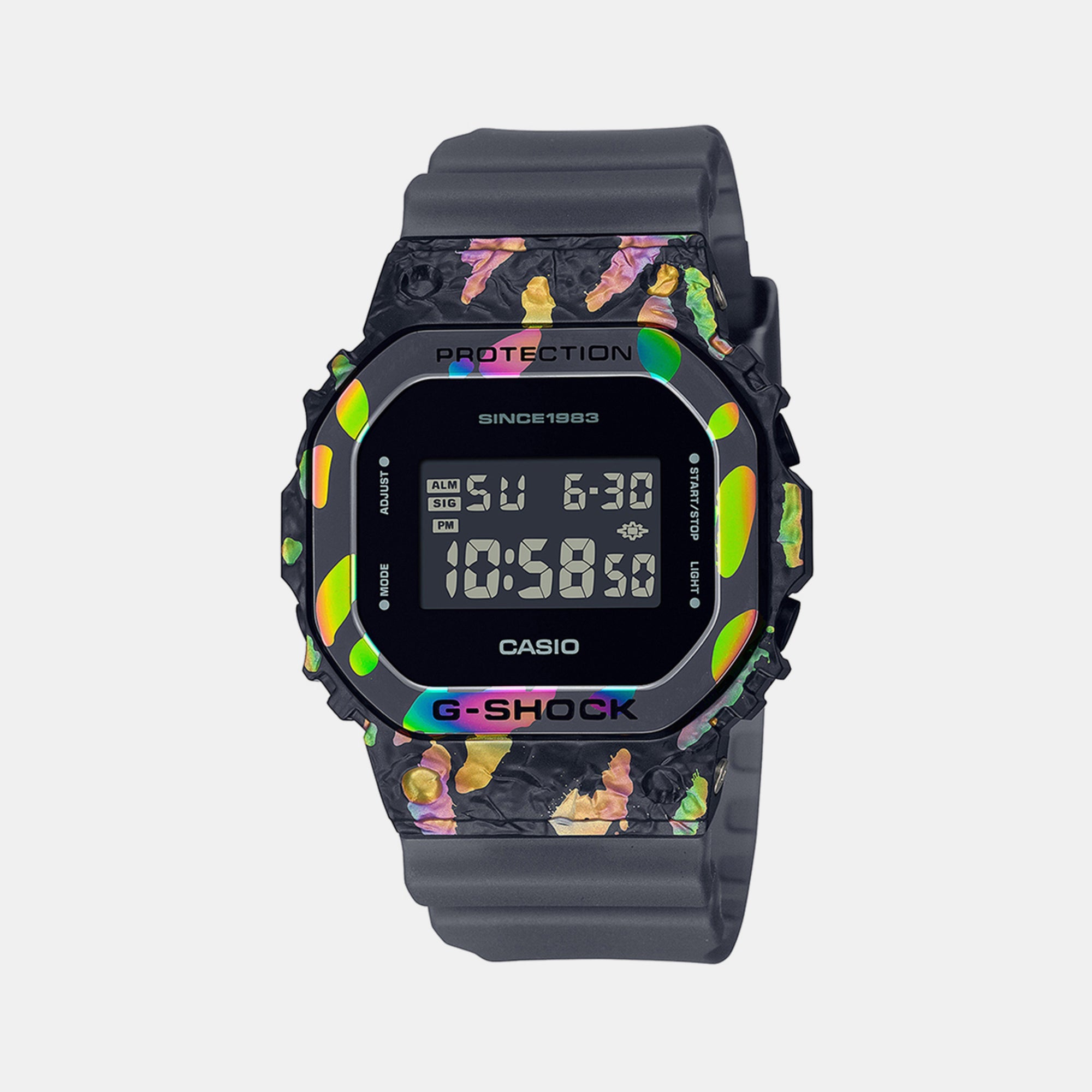 Casio G-Shock Men Quartz Black Dial Digital Resin Watch G1348