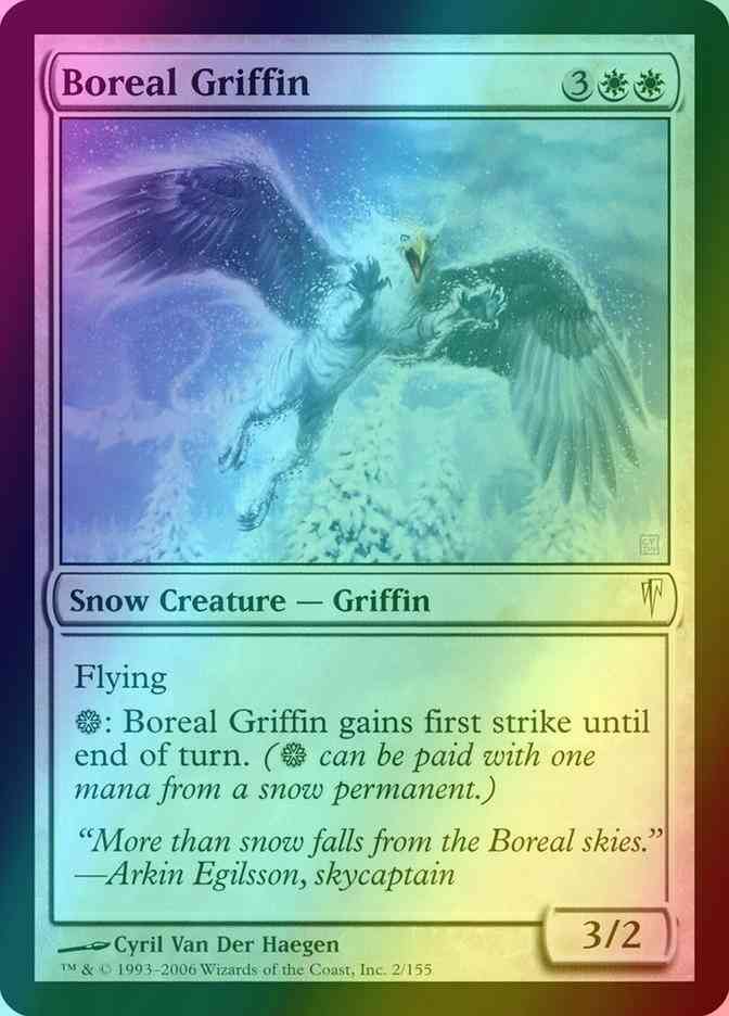 Boreal griffin 2 – Magic Boreal Griffin [2] [Coldsnap] [Foil]