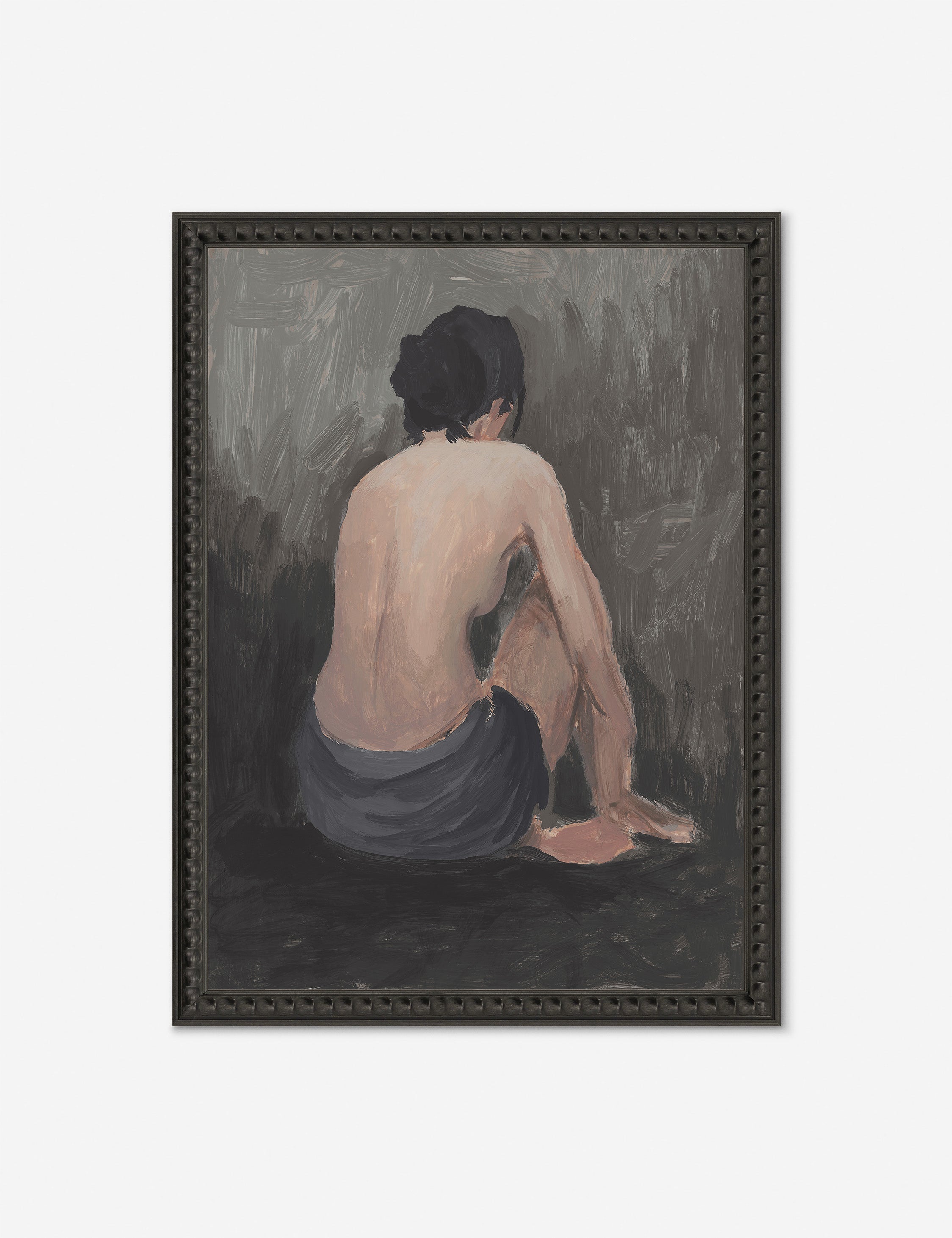 Lulu and Georgia Nude Back Study Wall Art by Ryan Brown