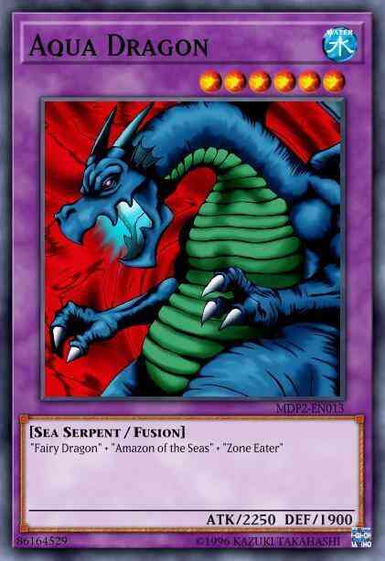 Yu-Gi-Oh! Aqua Dragon - MDP2-EN013 - Common - Limited