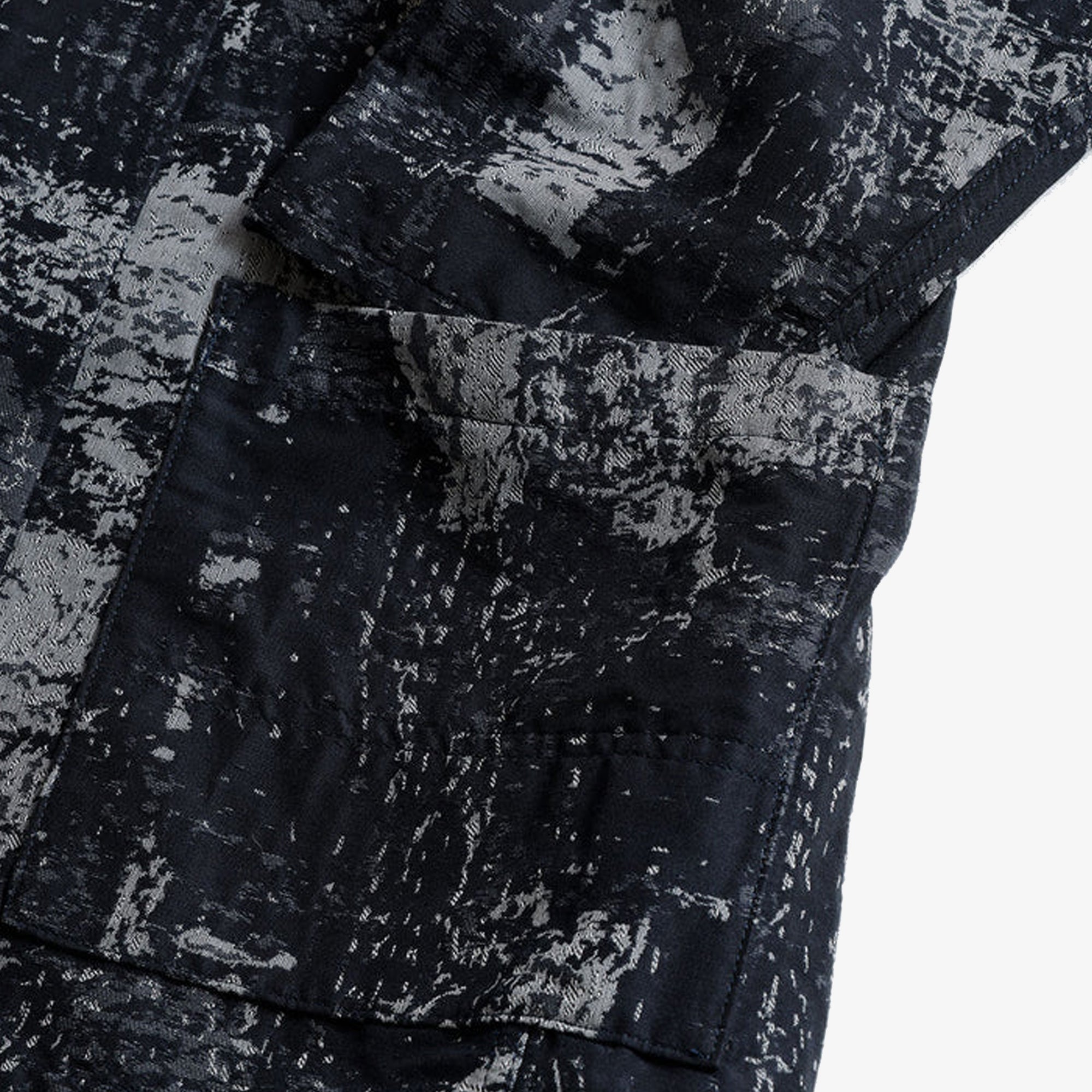 Fdmtl | Boro Haori Jacket { Blue/grey - view 5