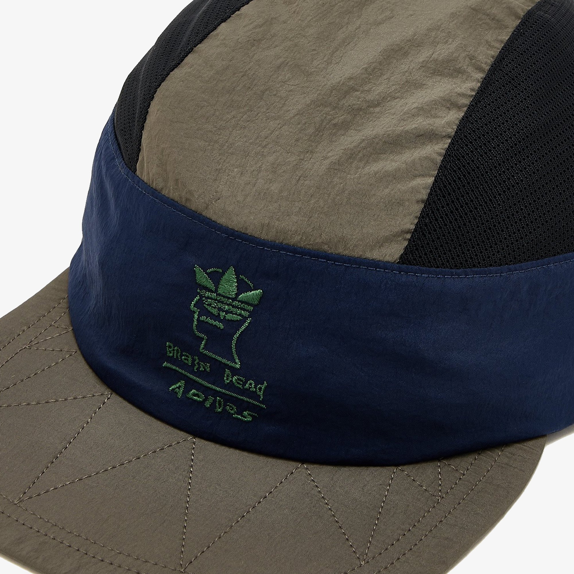 Adidas Originals | Brain Dead Cap { Black/navy/branch - view 2