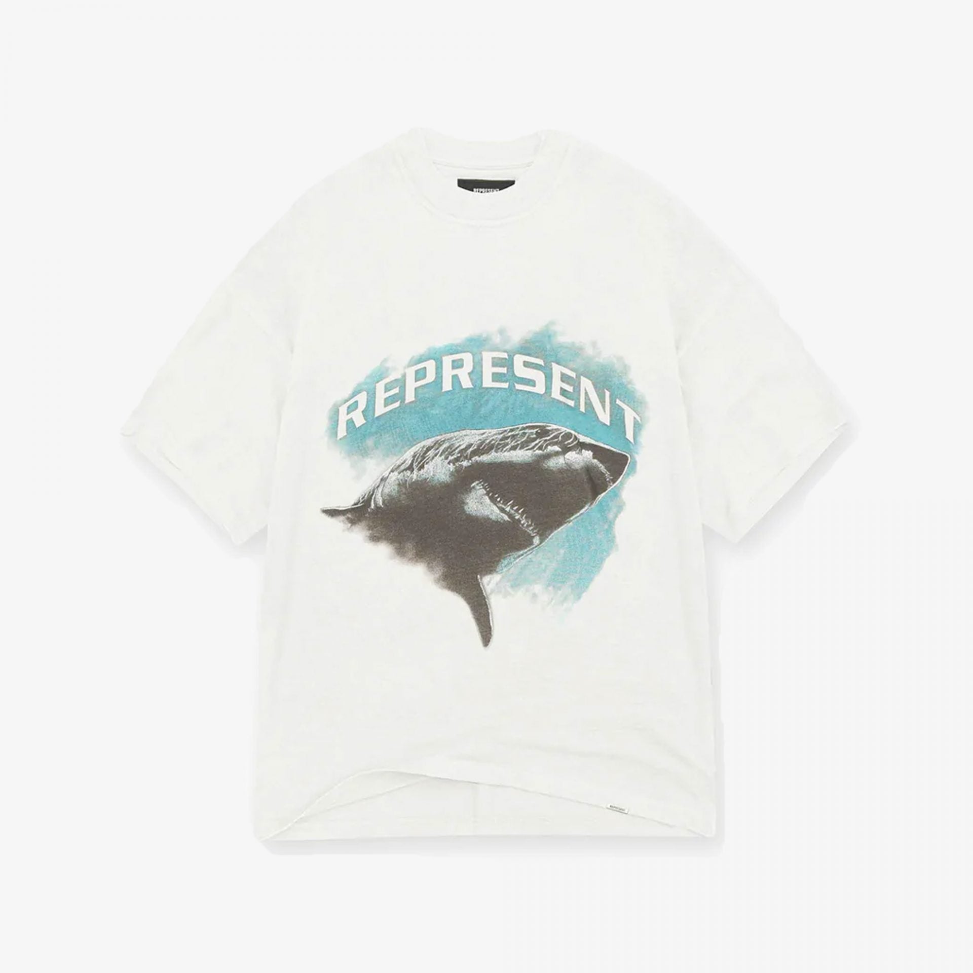 Represent | SHARK T-SHIRT 'FLAT WHITE' - view 2