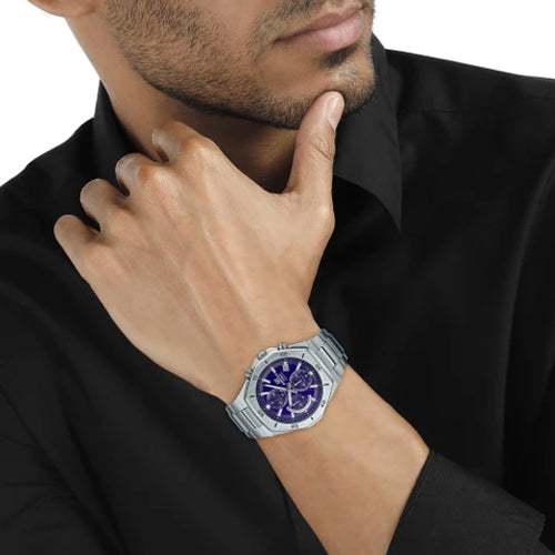 Casio Edifice Standard Chronograph Blue Dial Men 45.8mm EX551 EFB-680D-2BV - view 3