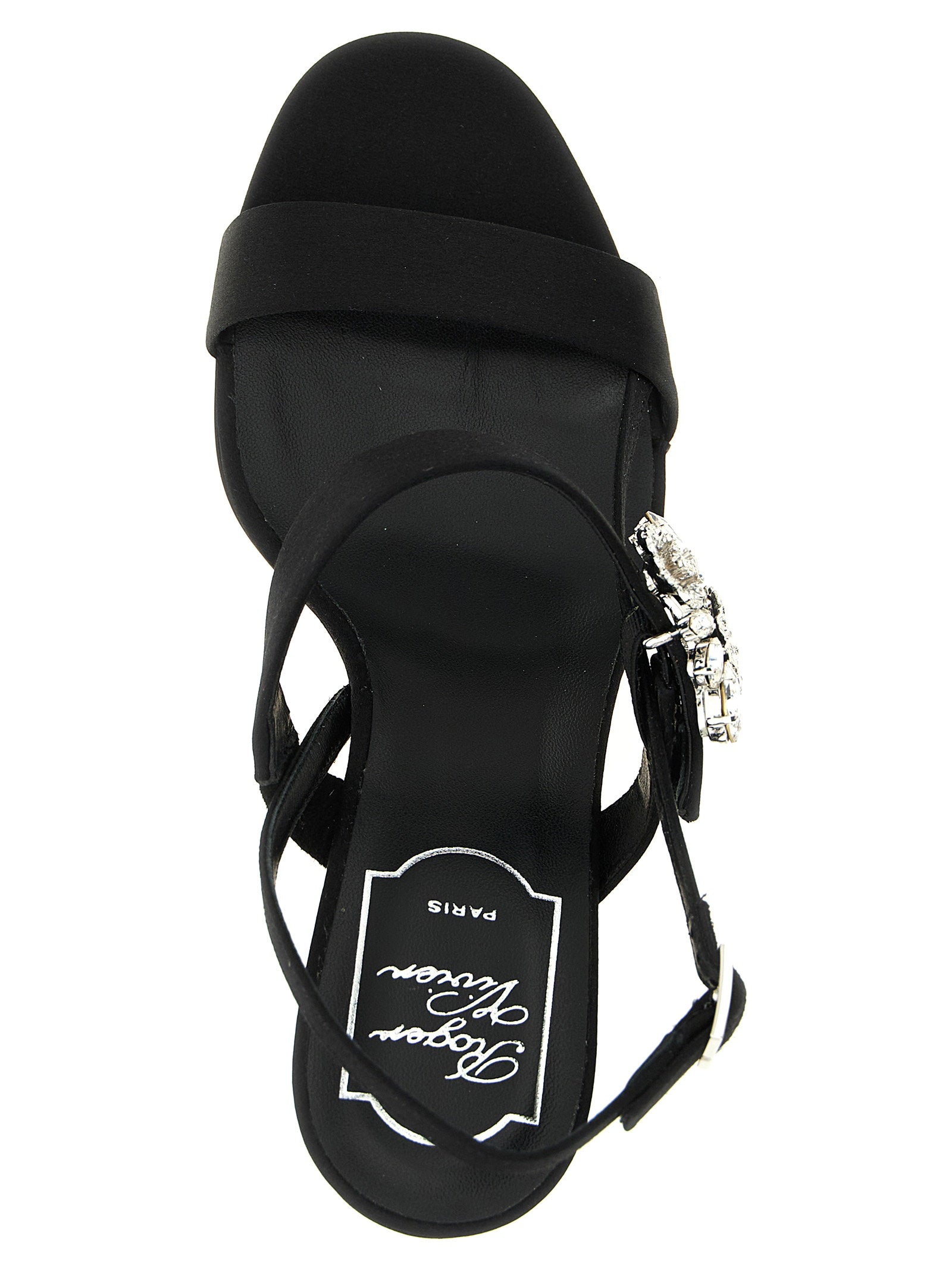 Roger Vivier Mini Bouquet Sandals – 68% viscose, 32% silk - view 4