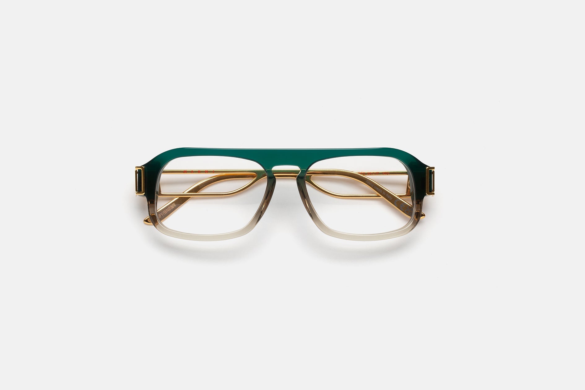 MARNI Burullus Optical Green Fade