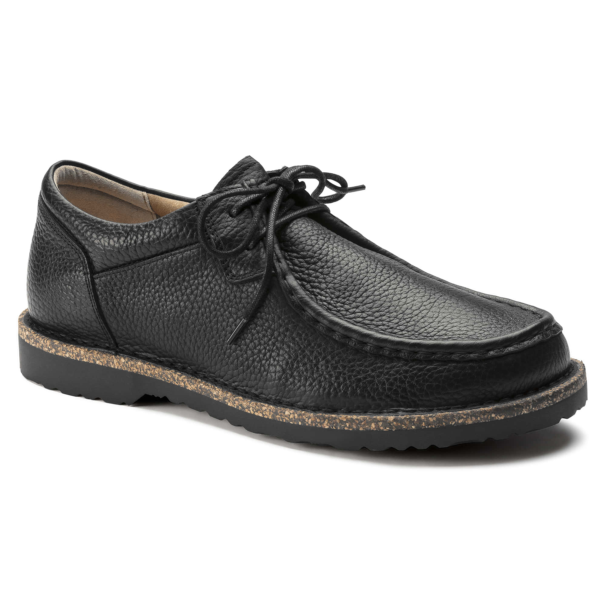 Birkenstock Pasadena Men Natural Leather – Black Black - view 8