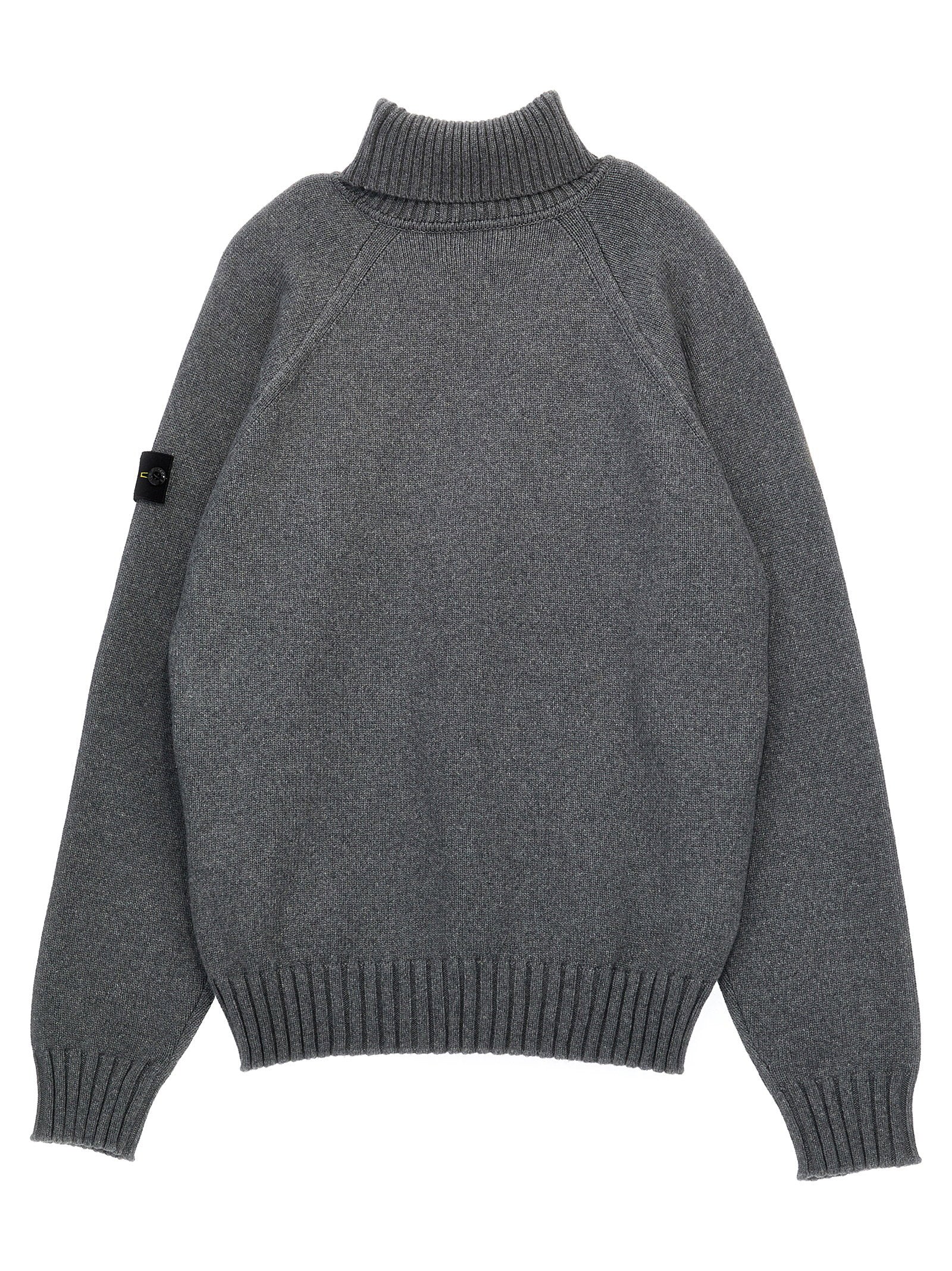 Stone Island Junior Logo Badge Sweater – 79% cotton 21% ee - view 2