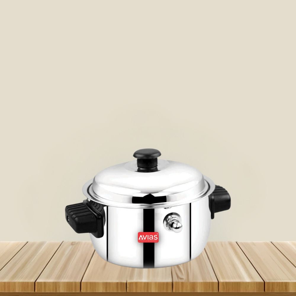 AVIAS Stainless Steel Milk Cooker | Silver | 1 Pc - view 2