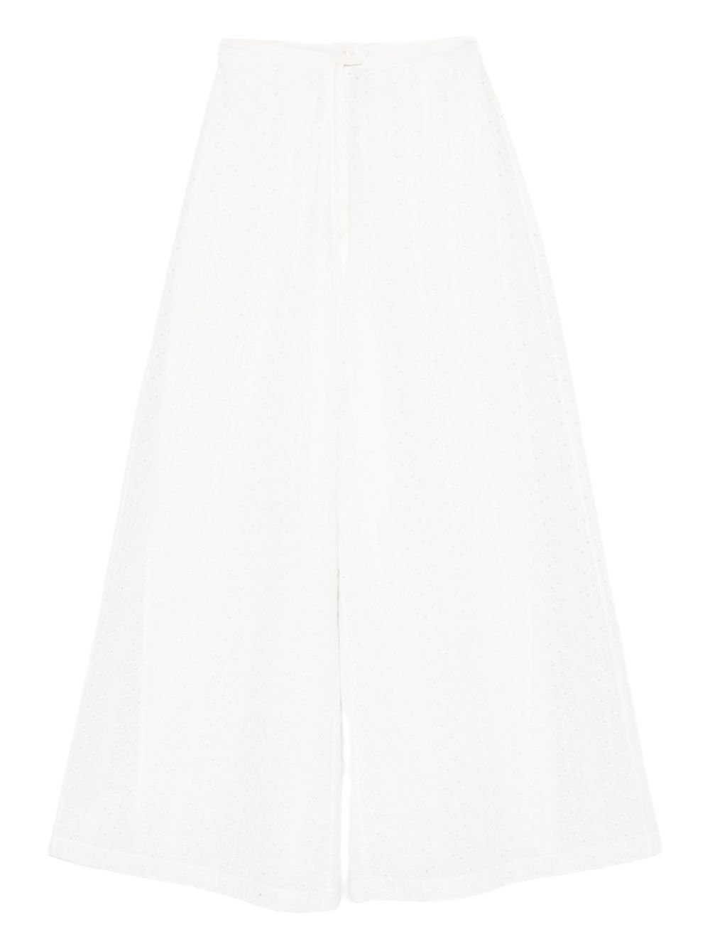 Forte Forte Embroidered cotton trousers – 100% Cotton