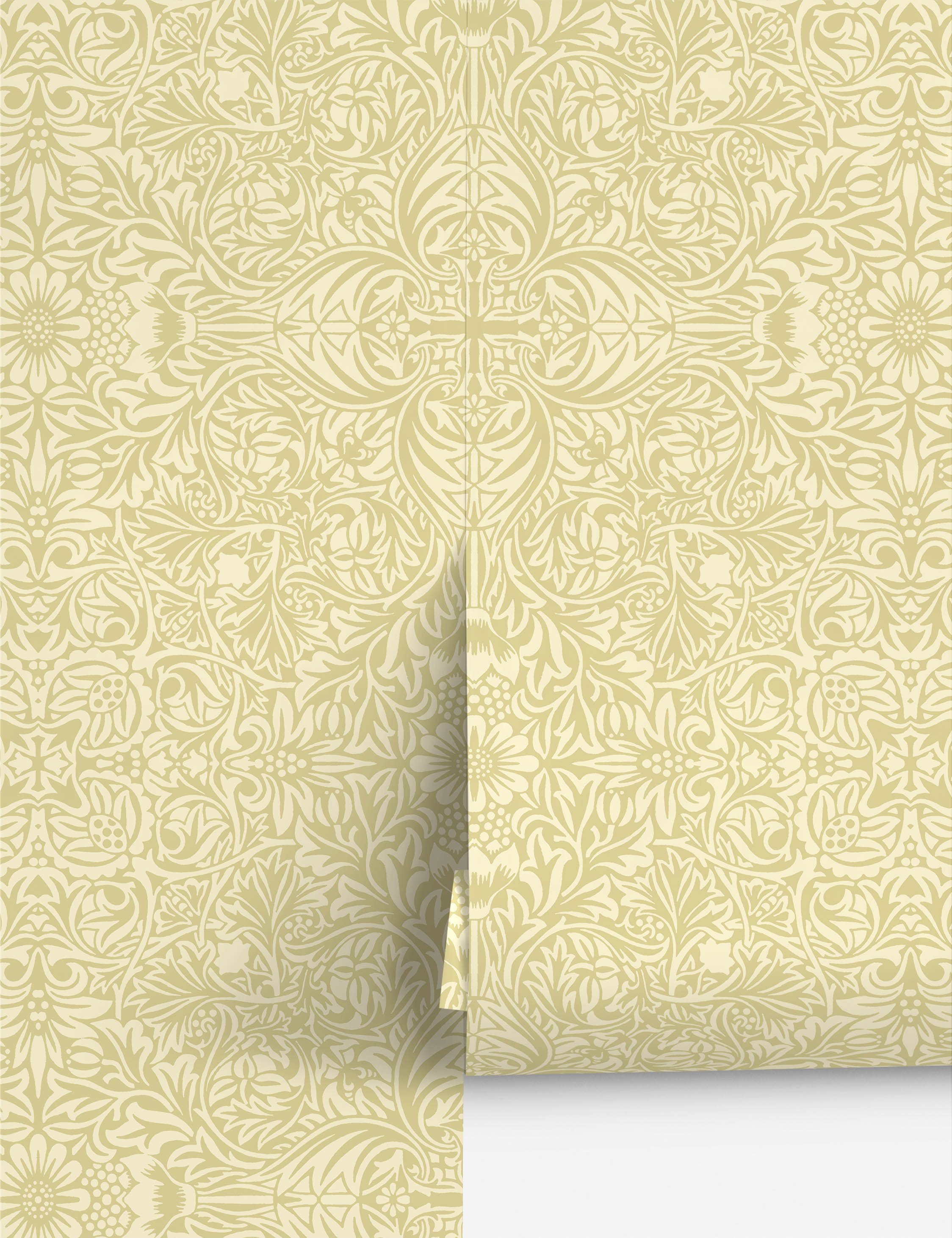 Lulu and Georgia Ceiling Wallpaper by Morris & Co. - view 2