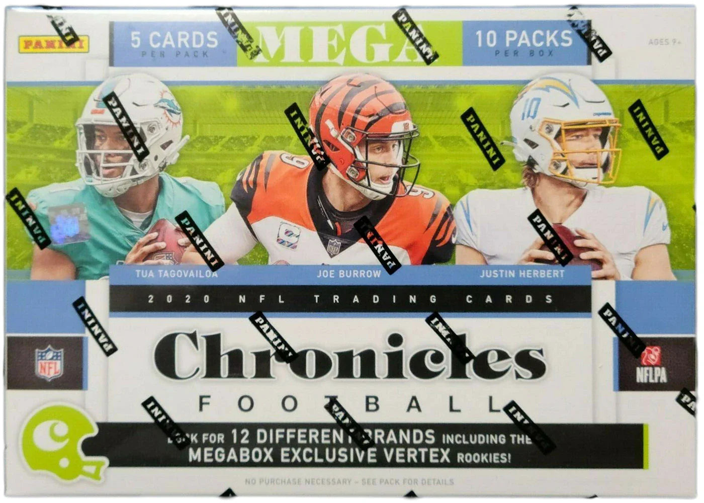 2020 Panini Chronicles Football Vertex Mega Box