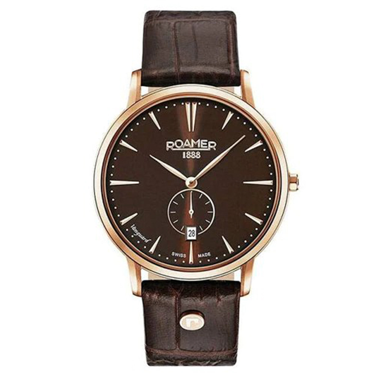 Roamer Vanguard Slim Line Brown Dial