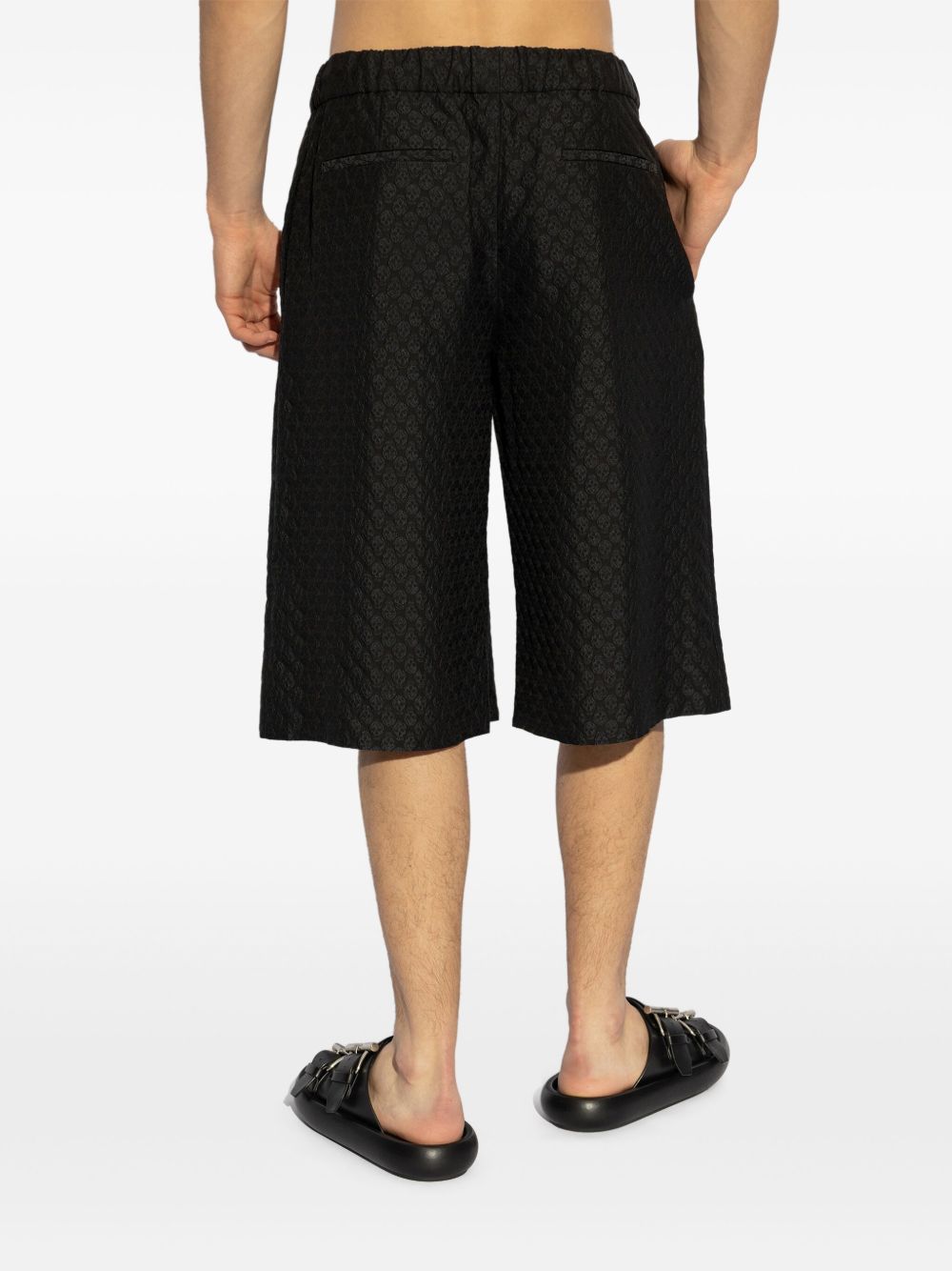 Alexander McQueen Jacquard Bermuda shorts - view 4