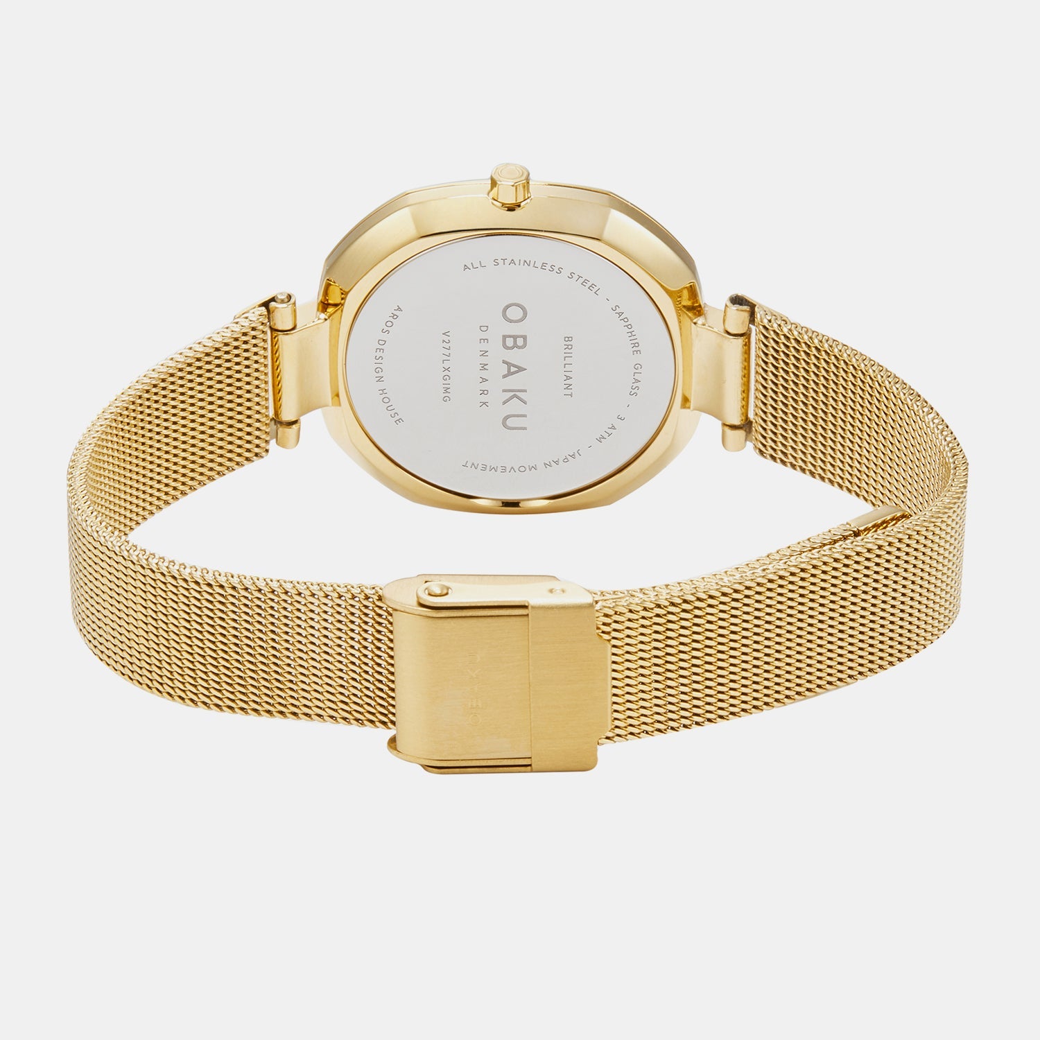 Obaku Brilliant Women Quartz Silver Dial Analog Stainless Steel Watch V277LXGIMG - view 4