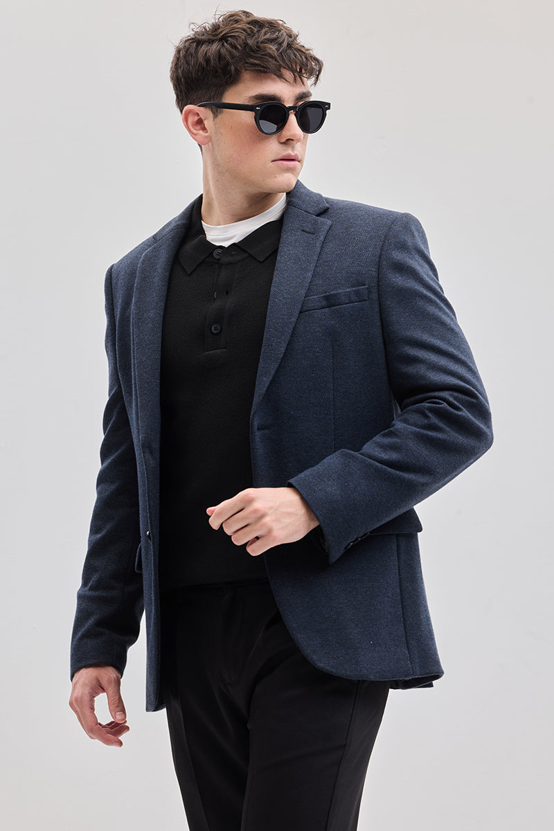 SNITCH Black Knitted Polo Sweater - view 6