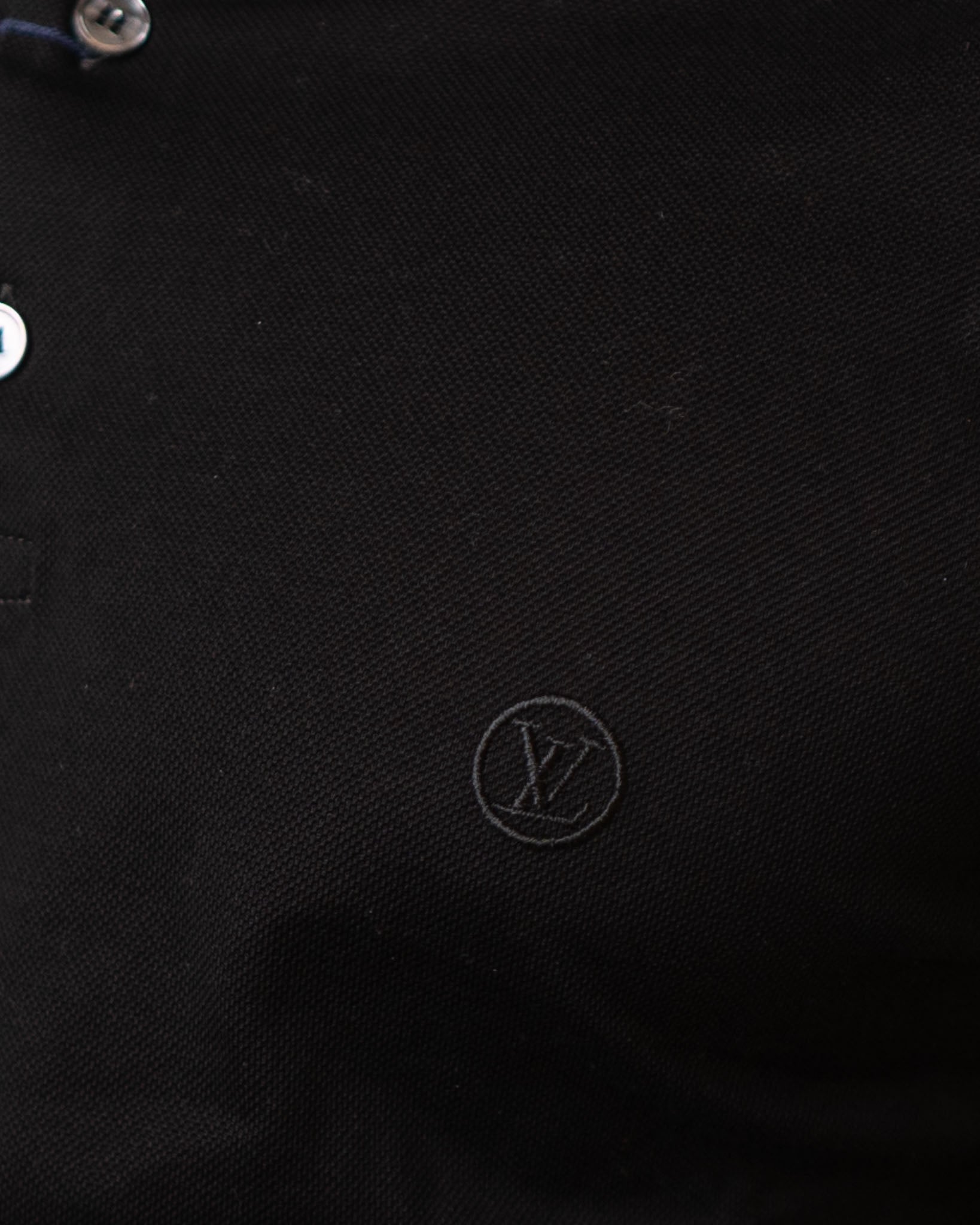 Louis Vuitton Classic Short Sleeve Pique Polo - view 3
