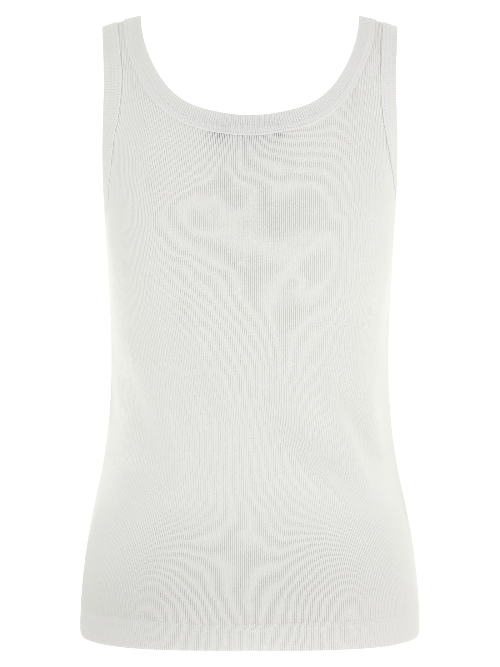 Dolce & Gabbana Logo Patch Tank Top – 100% cotton - view 2