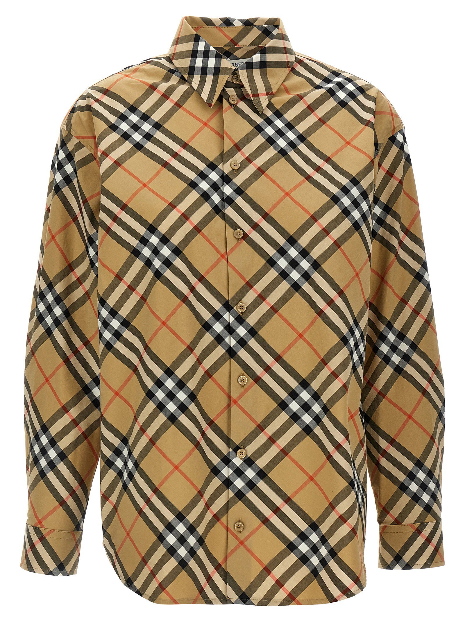 Burberry Check Shirt – 100% cotton