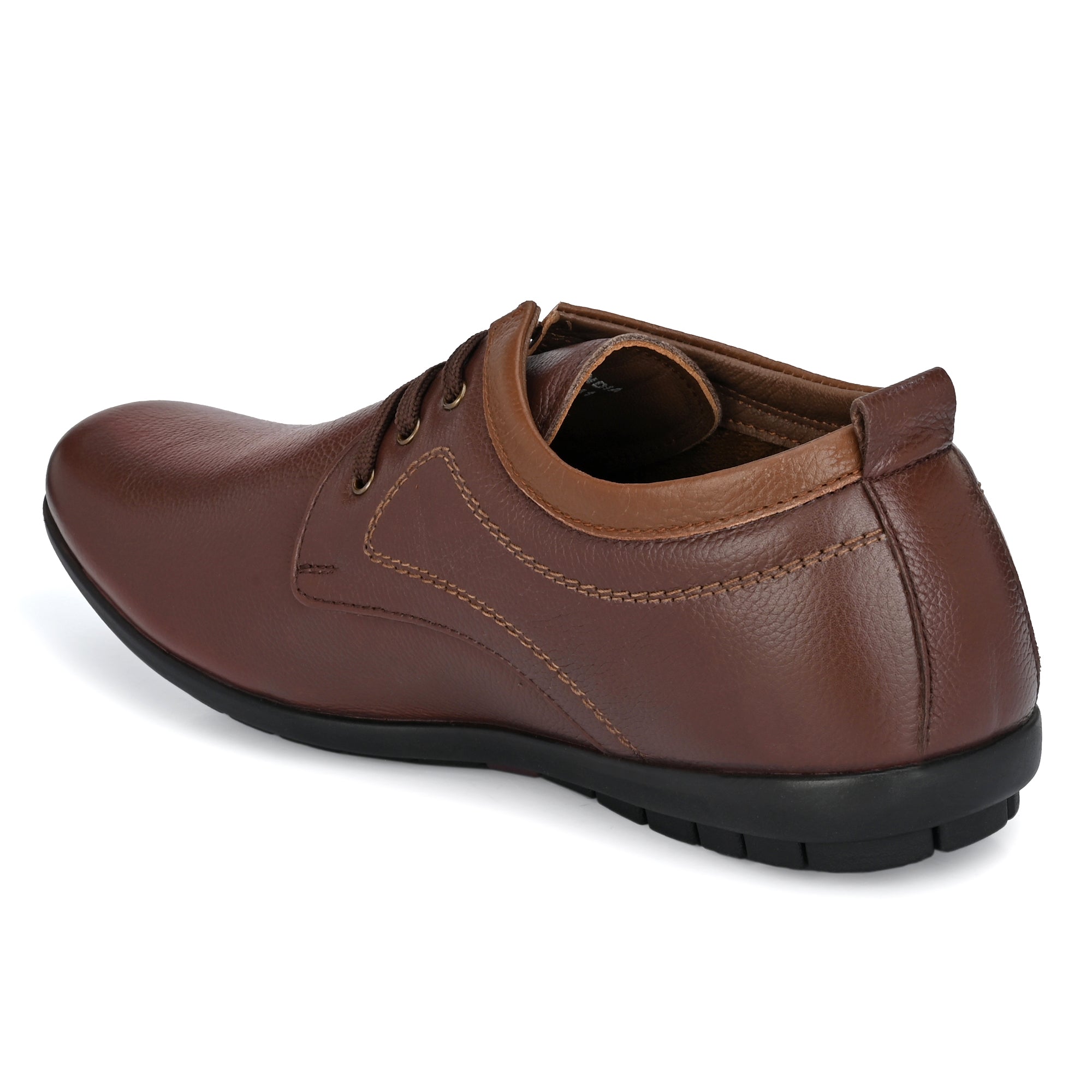 egoss-shoes Egoss Casual Genuine Leather Derby Shoes For Men - view 7