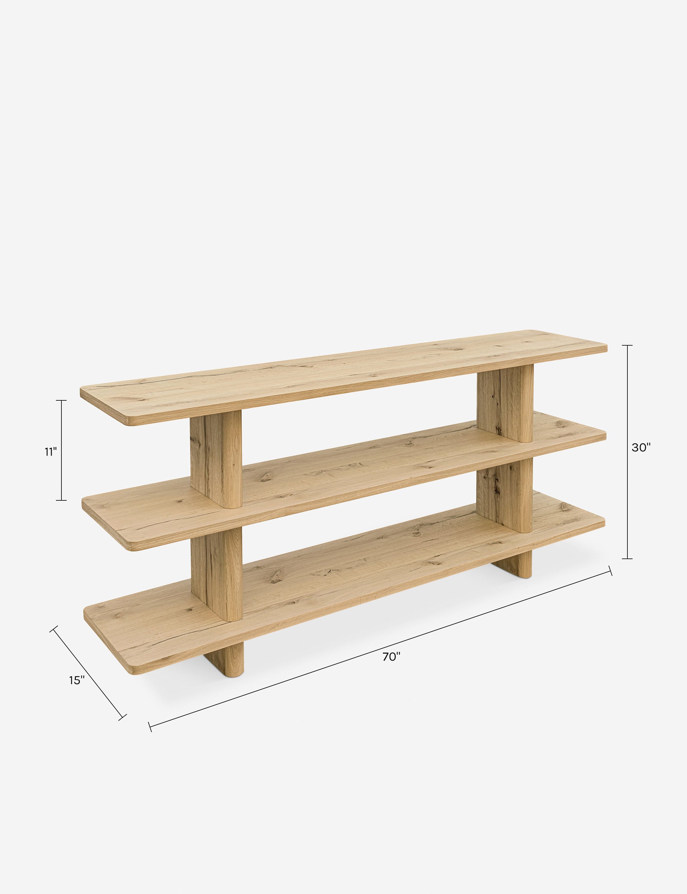 Lulu and Georgia Khaza Low Bookcase - view 12