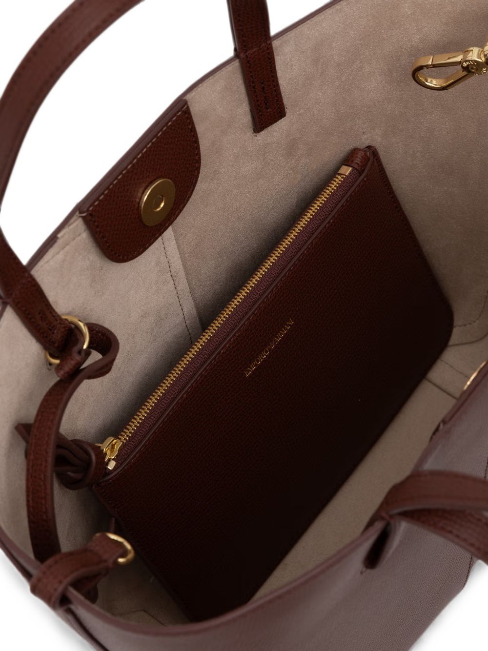 Emporio Armani Leather Tote Bag – 100% Bovine Leather - view 3