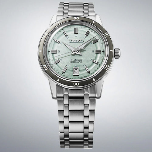 Seiko Presage Style 60's in Ice Green Dial Women 39.5mm SRPL71J1 - view 4