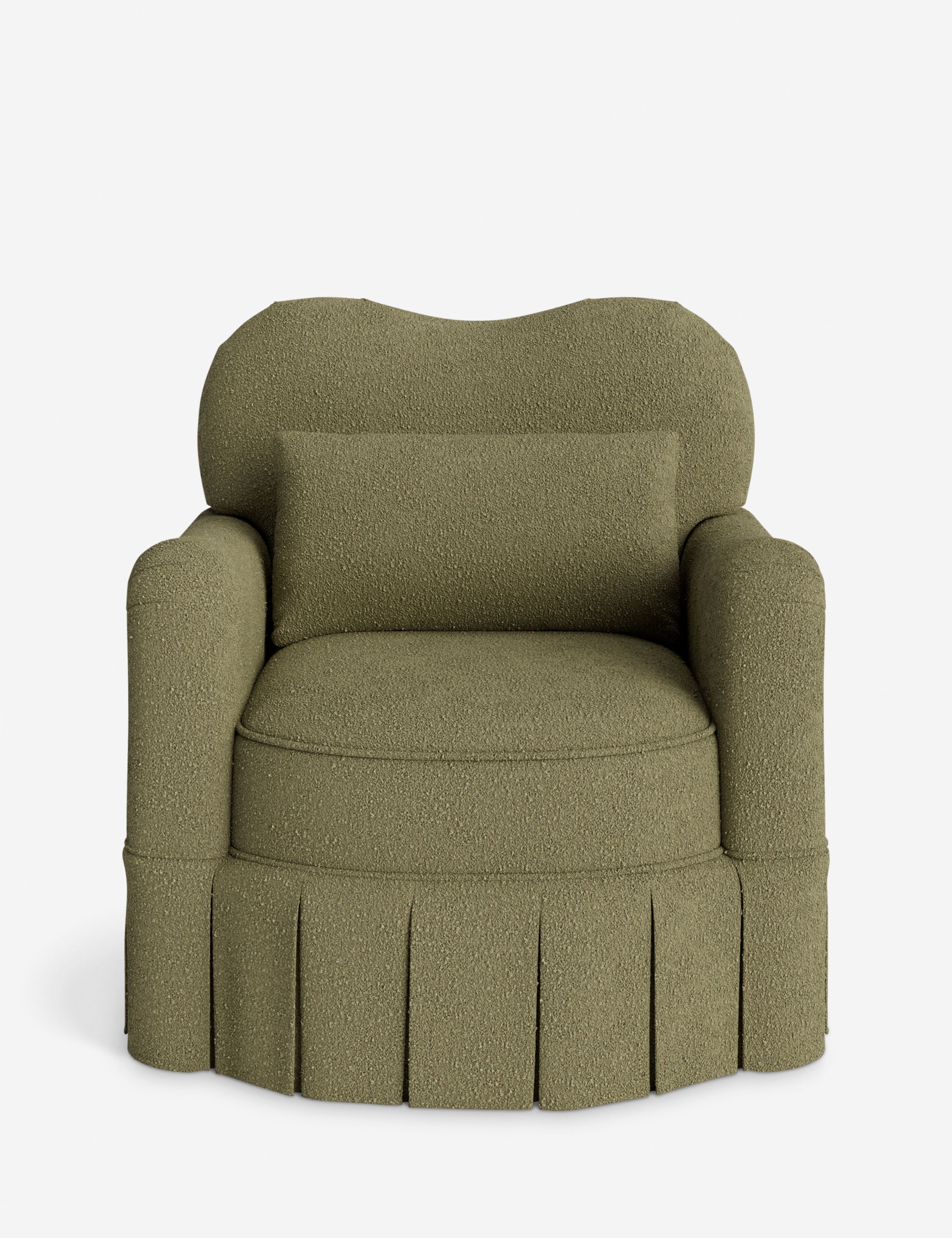 Lulu and Georgia Middleton Skirted Accent Chair by Ginny Macdonald - view 131