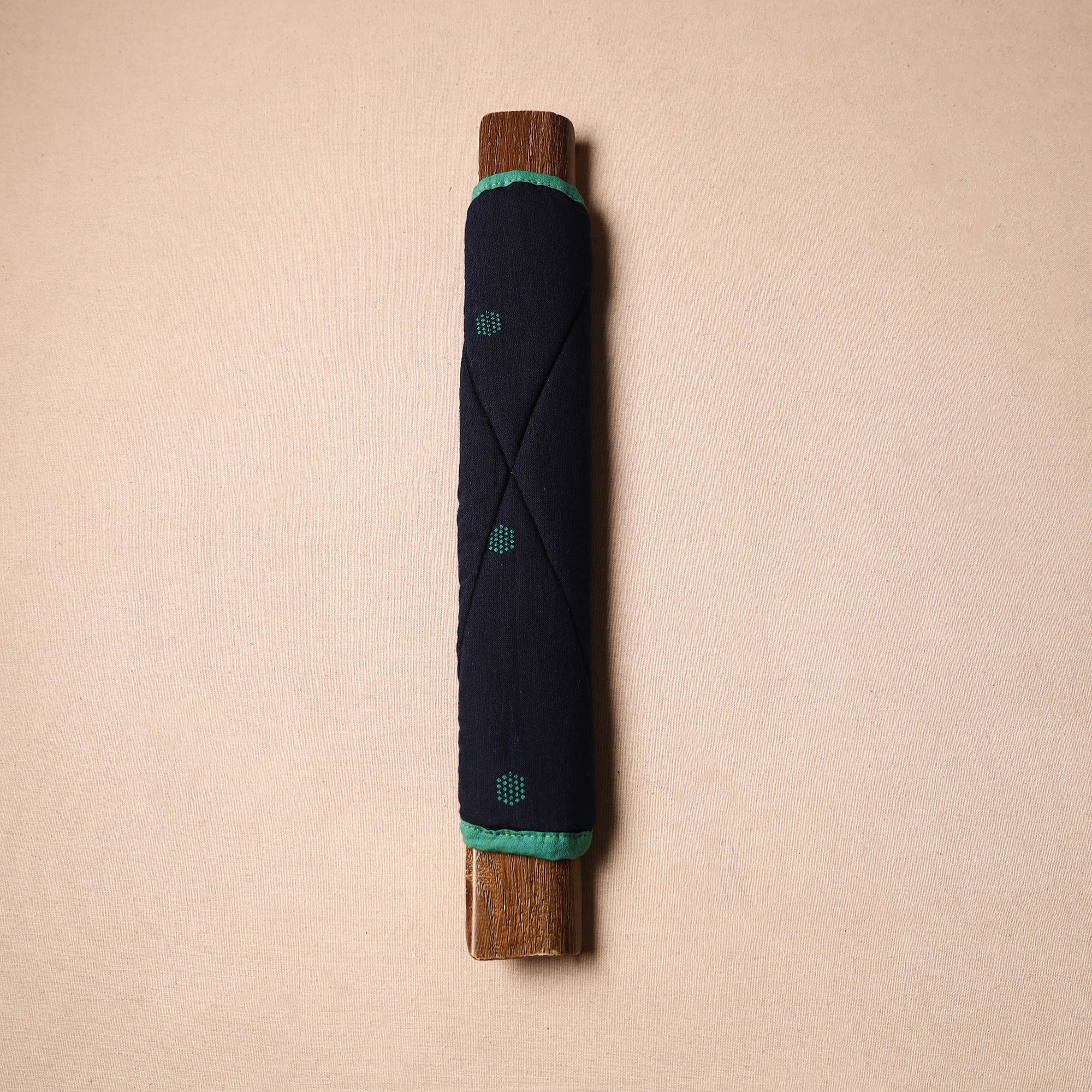 JALPARI Black - Handmade Cotton Fridge Handle Cover 78