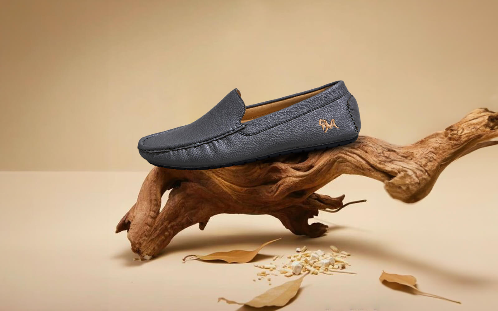 Neeman's Dapper Loafers : Grey - view 7
