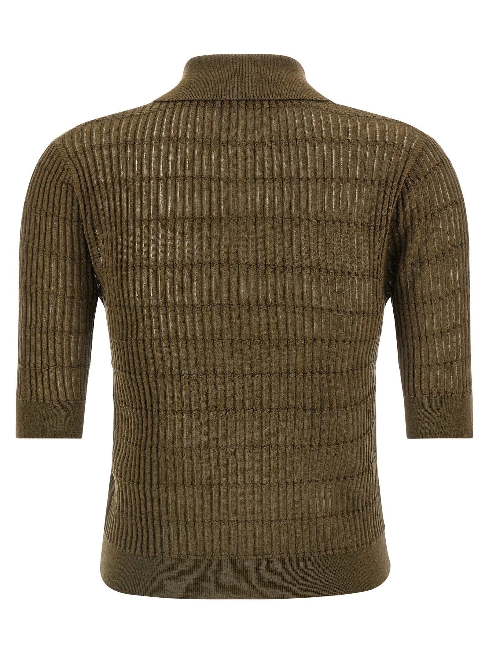 Max Mara Studio Mstgallo Polo Shirt – 55% silk, 45% wool - view 2