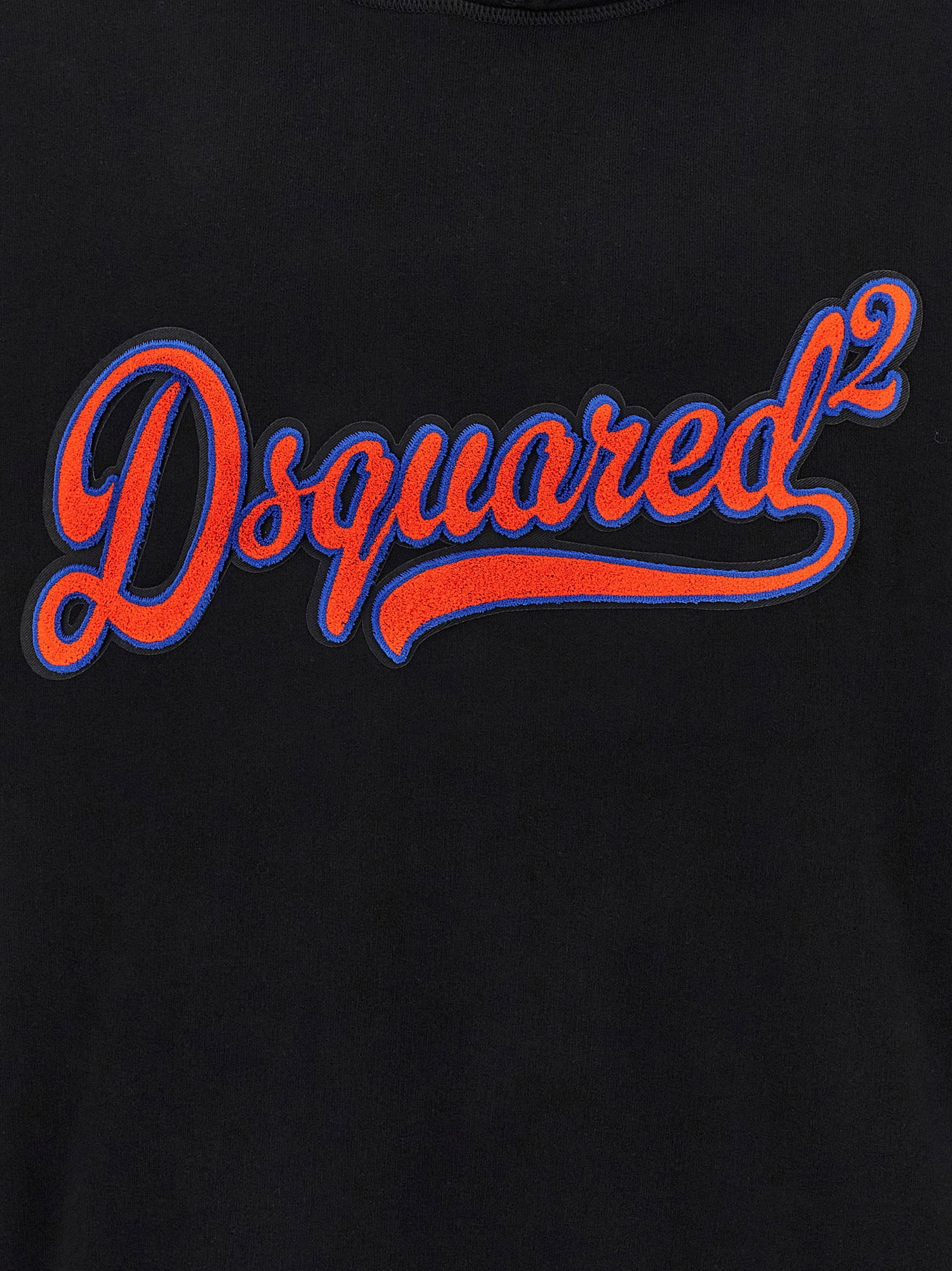 Dsquared2 Sponge Patch Hoodie – 100% cotton - view 4