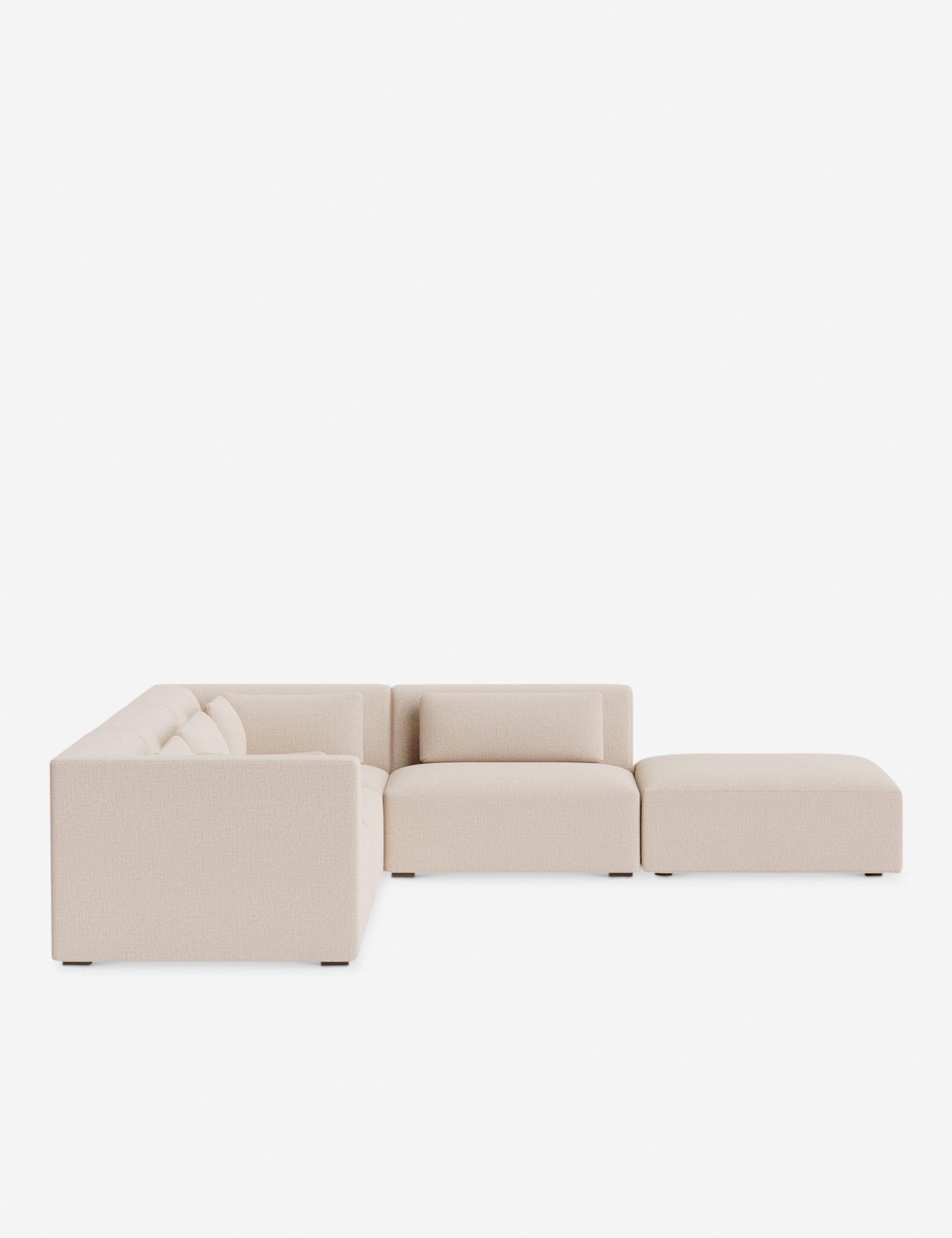 Lulu and Georgia Koh Modular Sectional Sofa With Ottoman - view 184