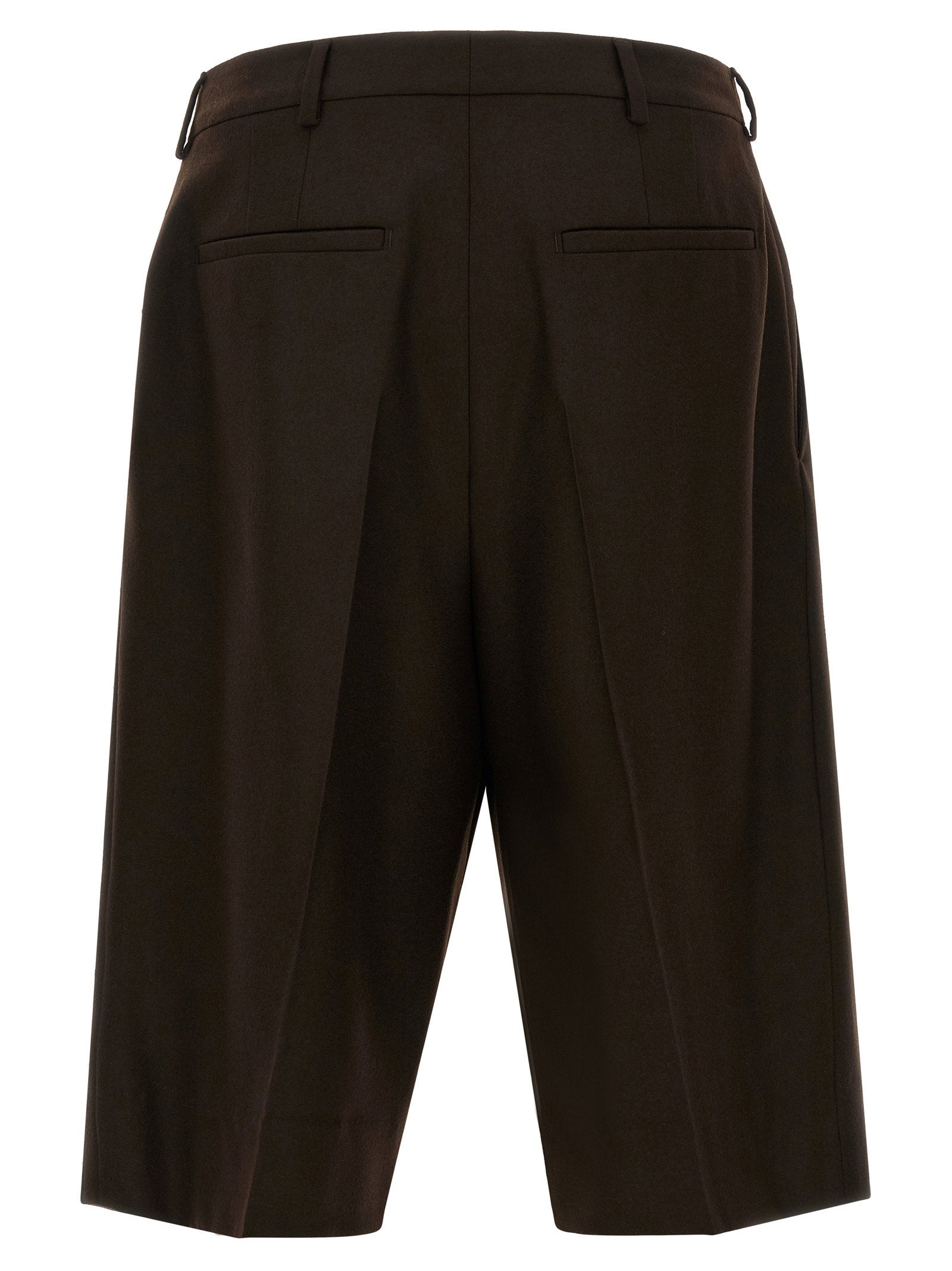 Saint Laurent Flannel Bermuda Shorts – 100% wool - view 2