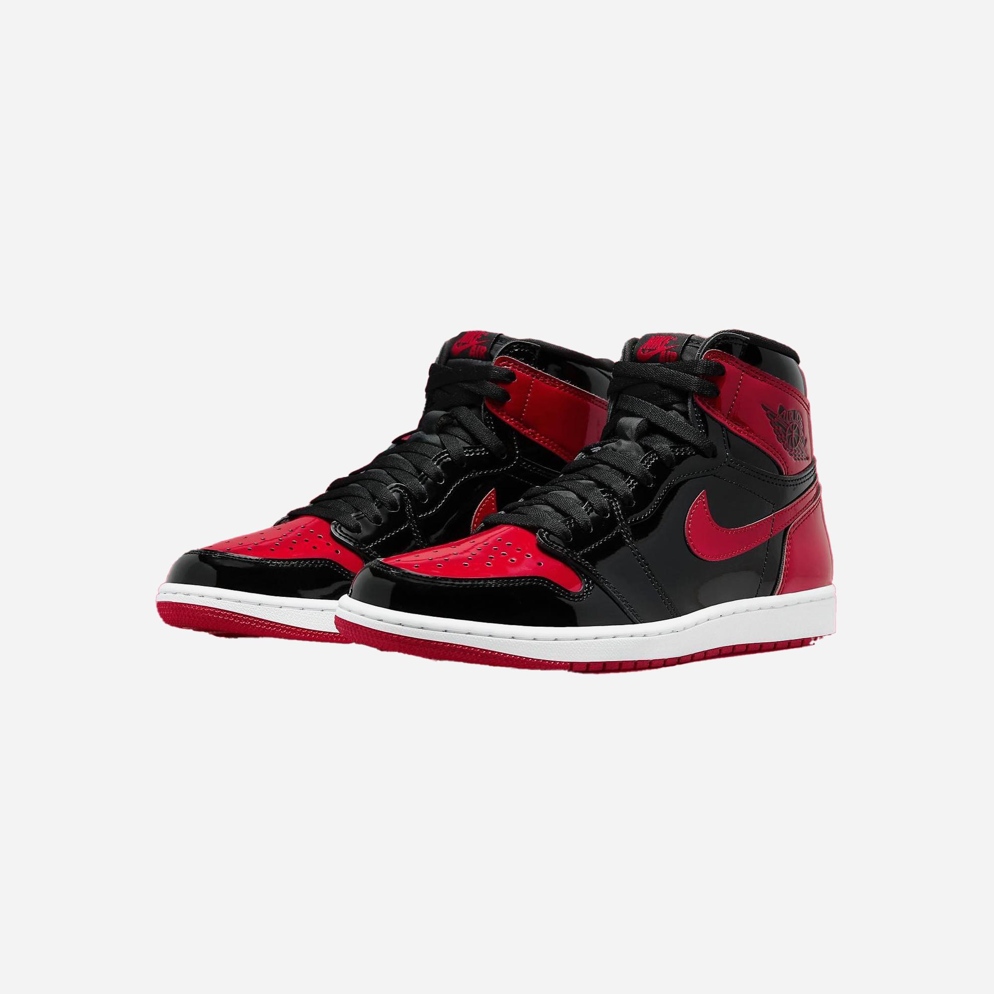 Nike Air Jordan 1 High Patent Bred - view 2