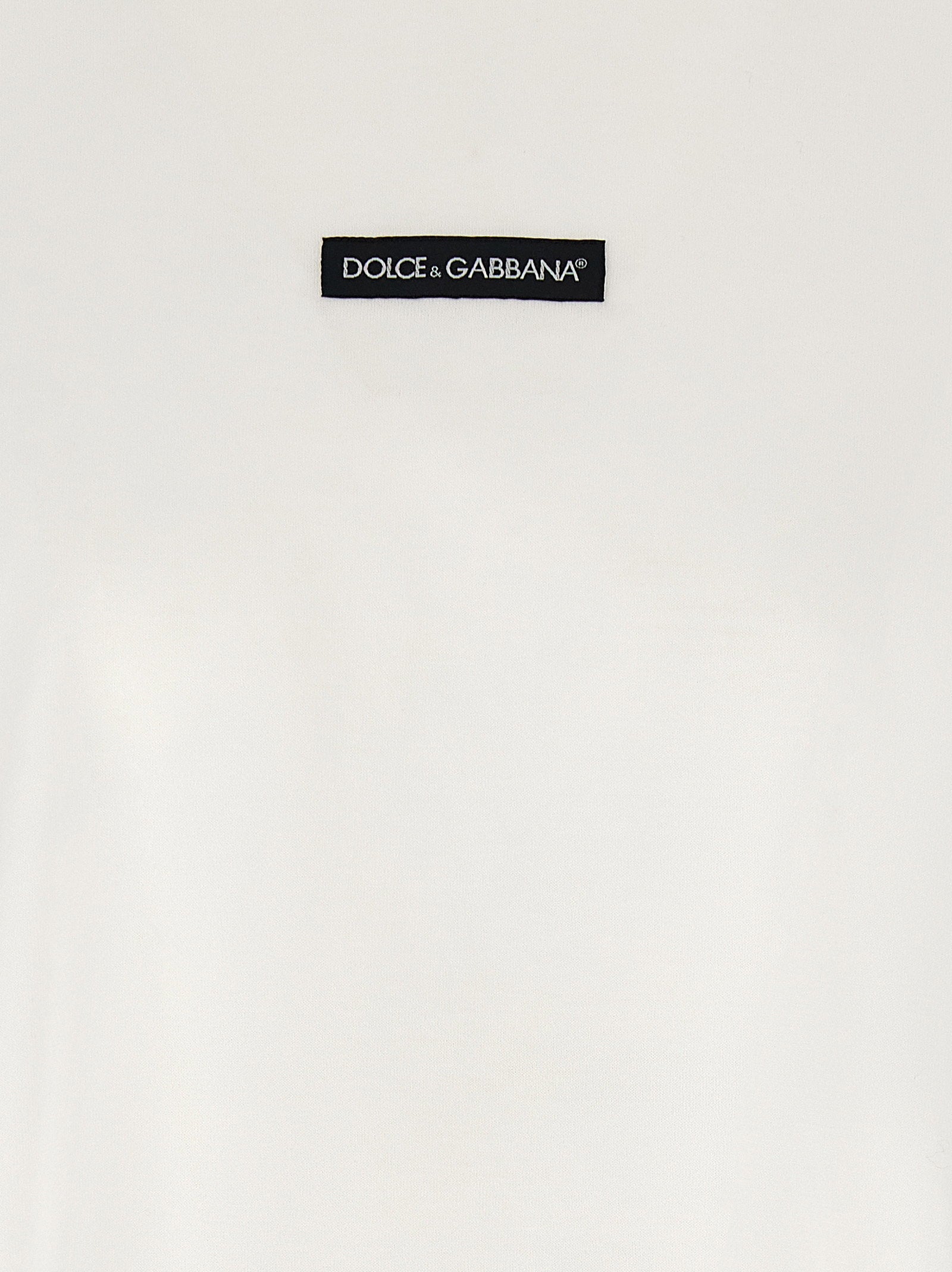 Dolce & Gabbana Logo Patch T-shirt – 100% cotton - view 4