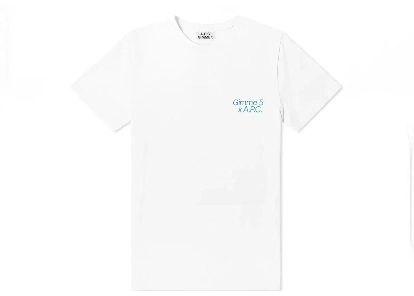 C steve t-shirt – A.P.C. Steve T-shirt White