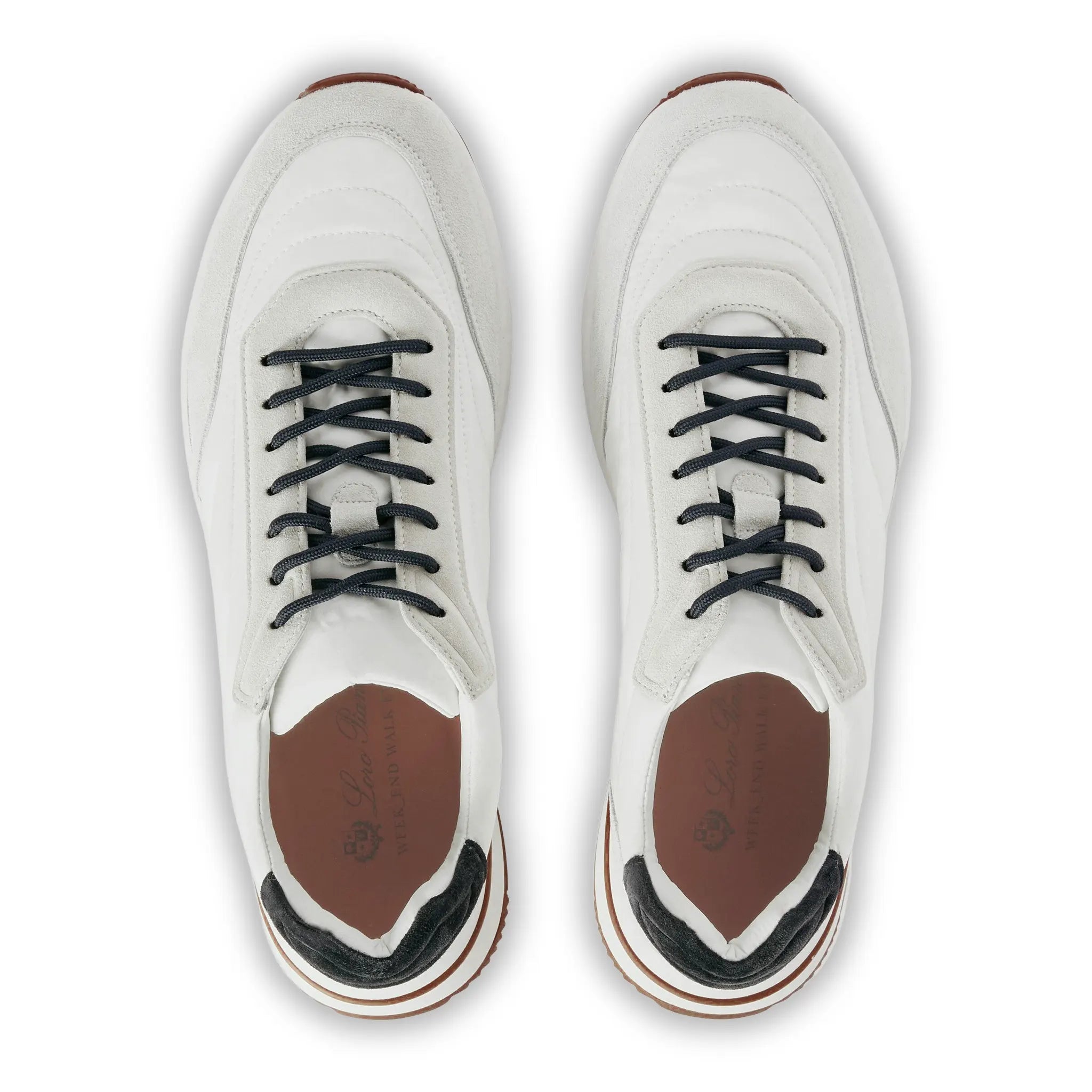 Loro Piana Week End Walk White Sneaker - view 5