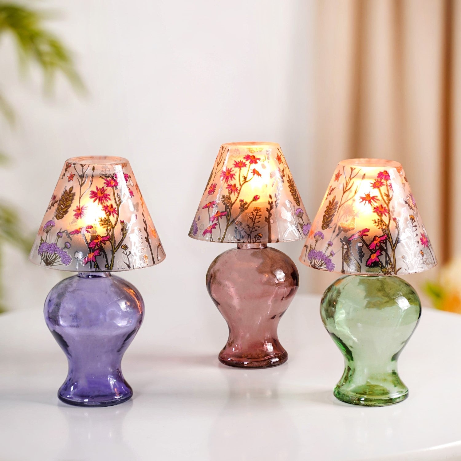 Nestasia Garden Of Eden Tea Light Candle Holder Set Of 3