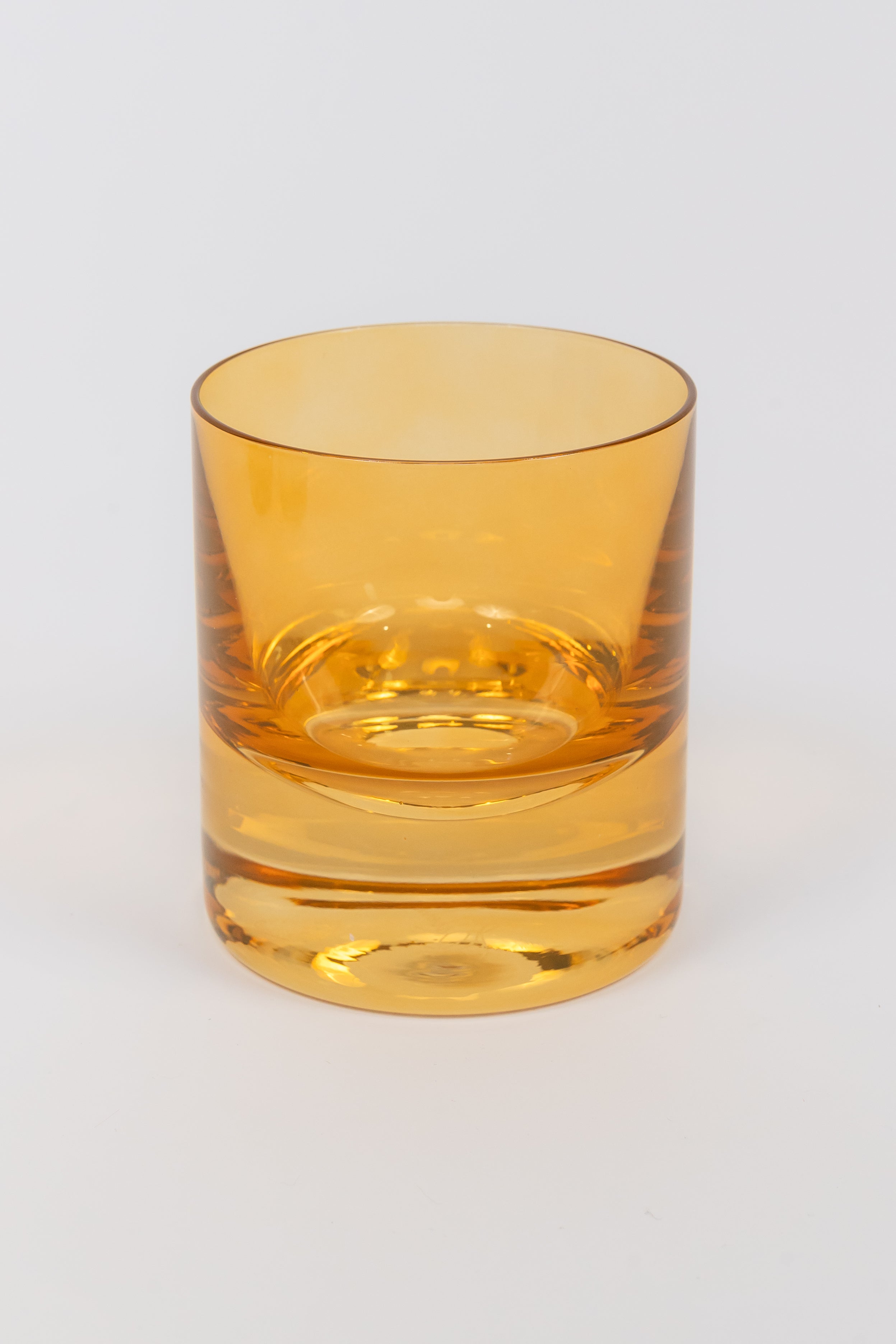Estelle Colored Glass Estelle Colored Rocks Glass - Set of 6 {Butterscotch} - view 4