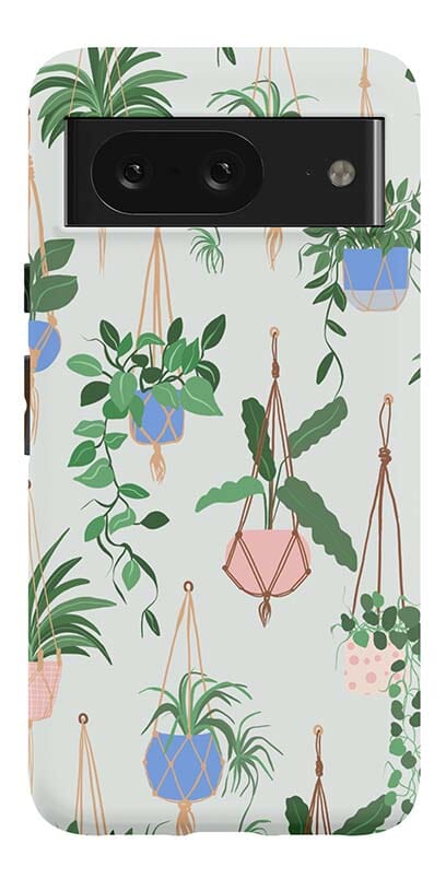 Casetry Hanging Around | Potted Plants Floral Google Pixel Case - view 13