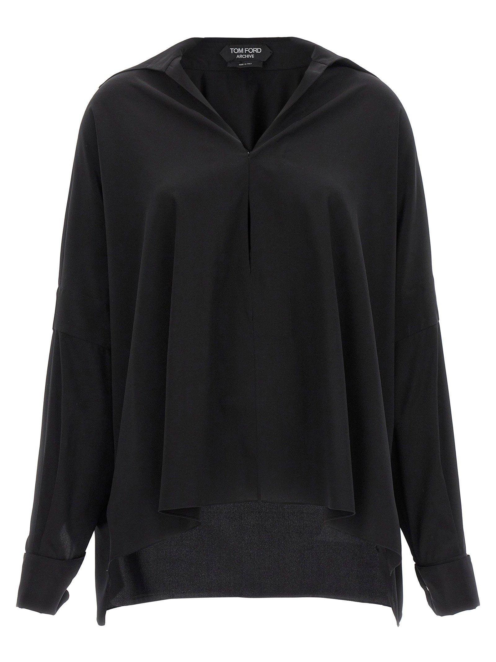 Tom Ford Crepe De Chine Shirt – 94% silk 6% elastane