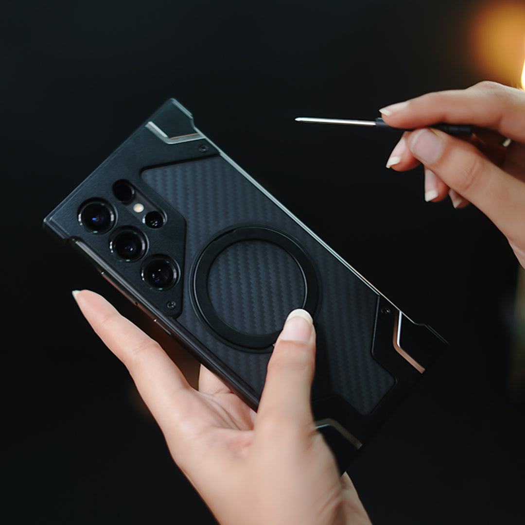 Million Cases Reinforced Carbon Fiber Armor Case - Samsung - view 5