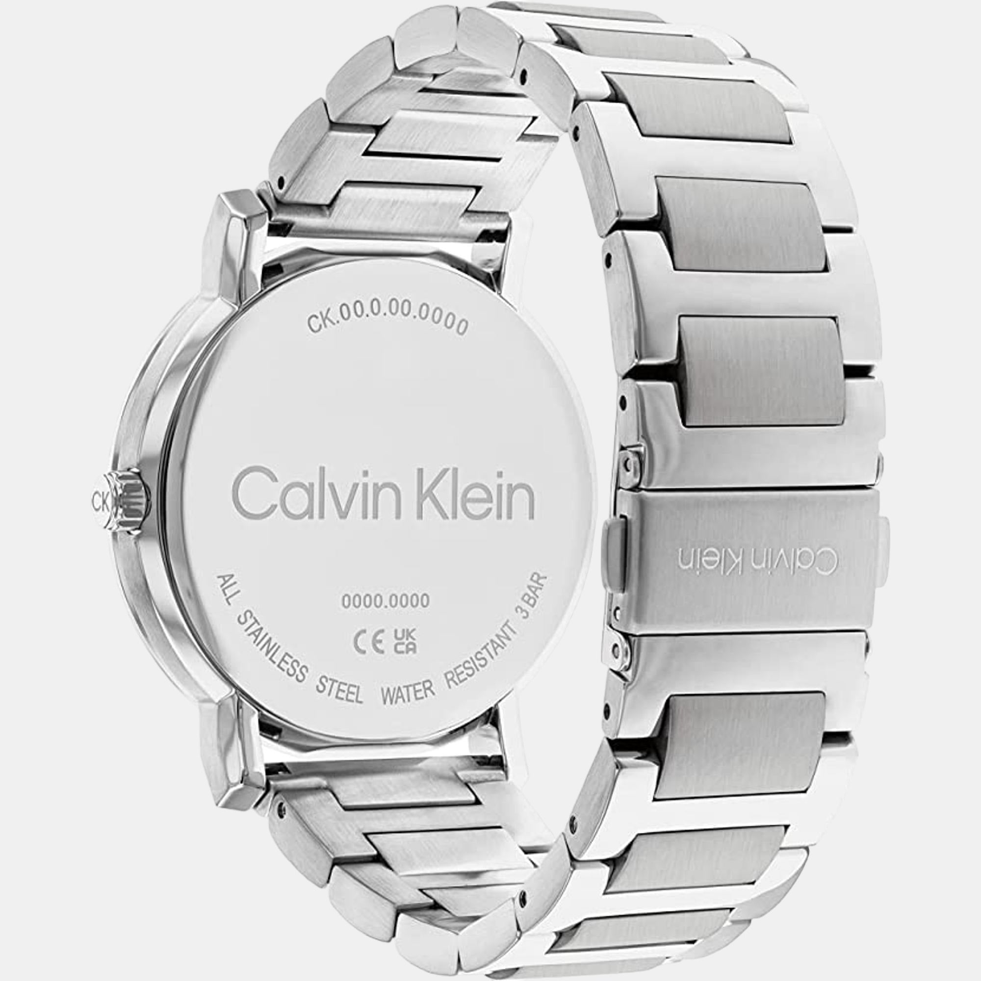Calvin Klein Ck Slate Men Quartz Black Dial Analog Stainless Steel Watch 25200256 - view 3