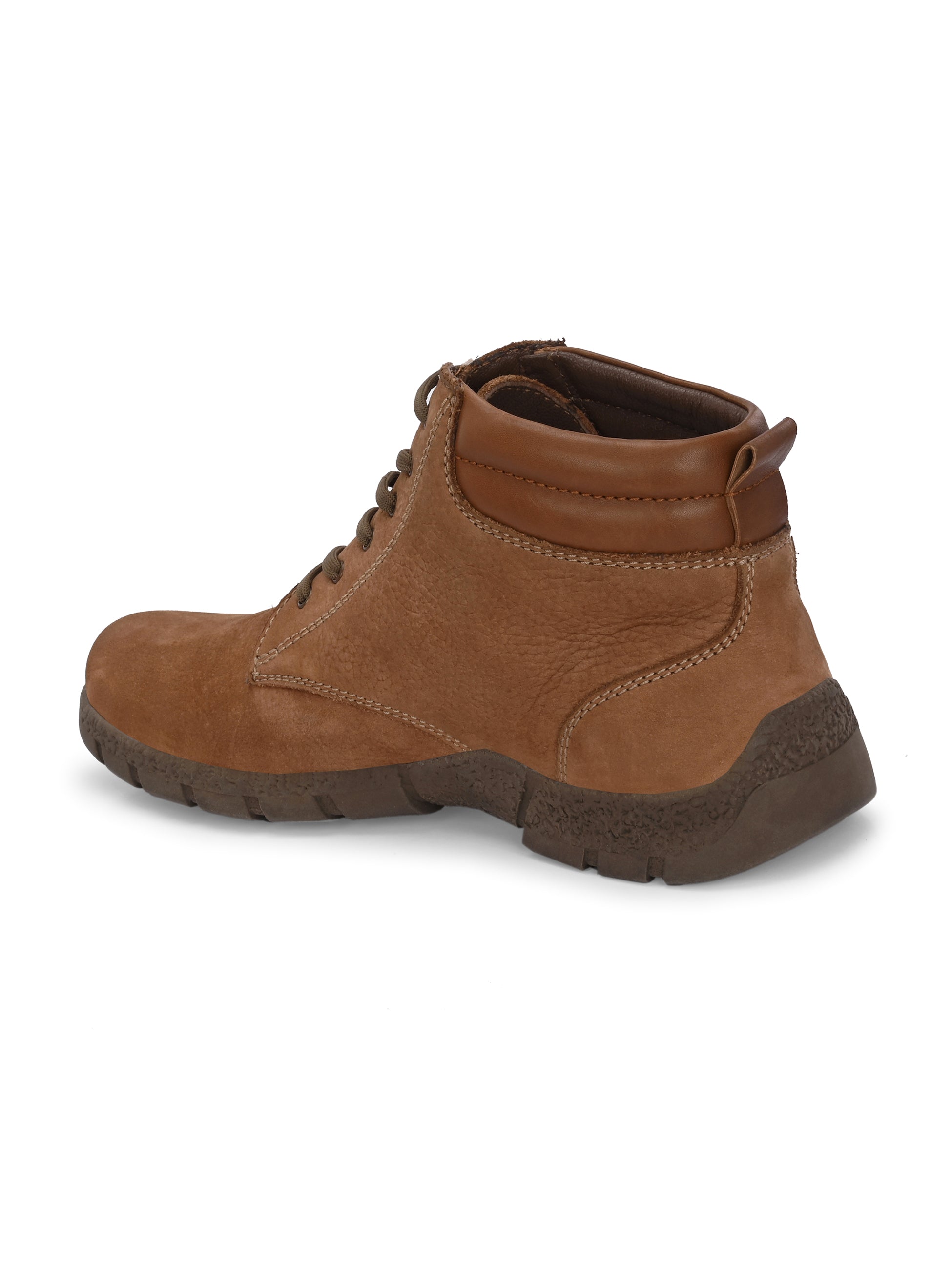 Mudtrail Lace-Up High Ankle Boots by Aspeerio - view 14
